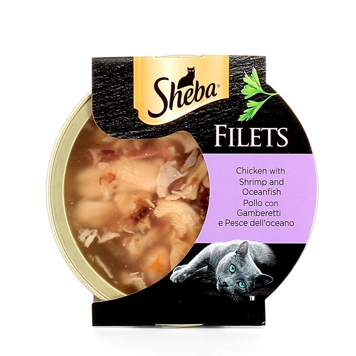 Sheba Filets Pollo Gamberetti E Pesce 60 g