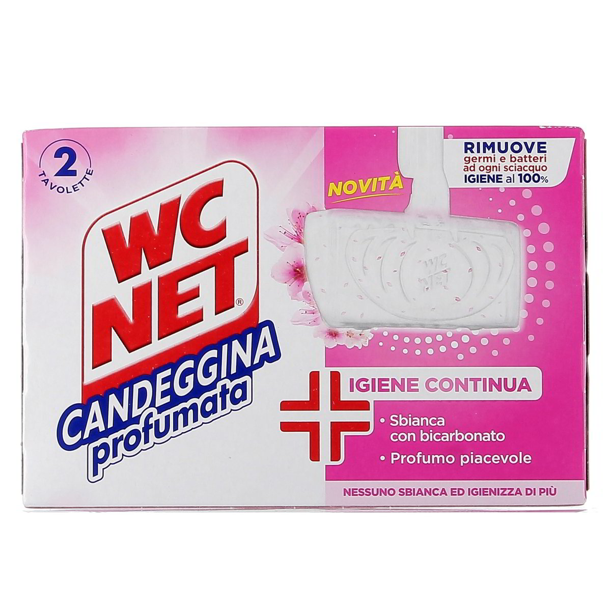 WC NET Tavolette Candeggina Profumata 2 pezzi
