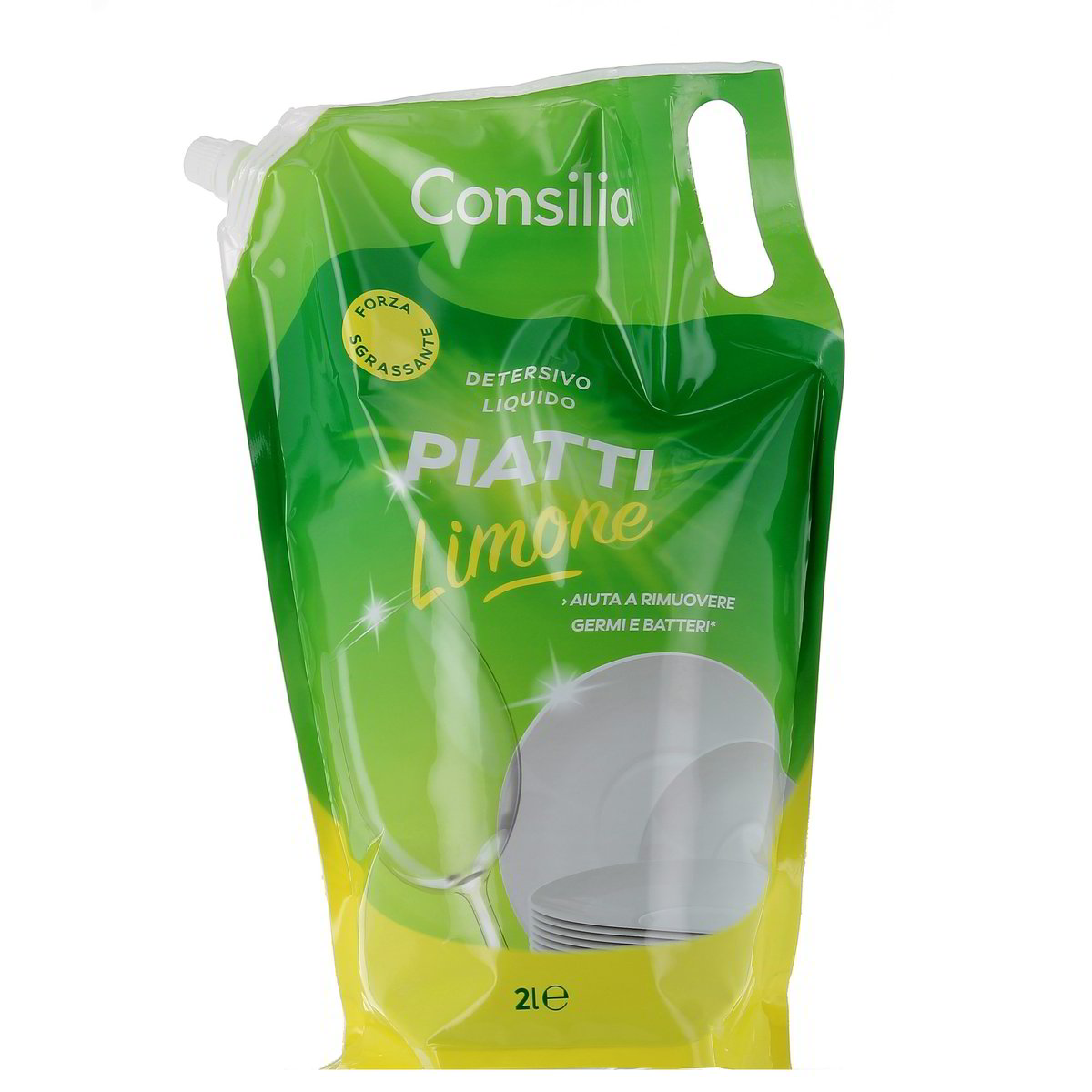 Consilia Detersivo Liquido Piatti Limoni Ecoricarica 2 l