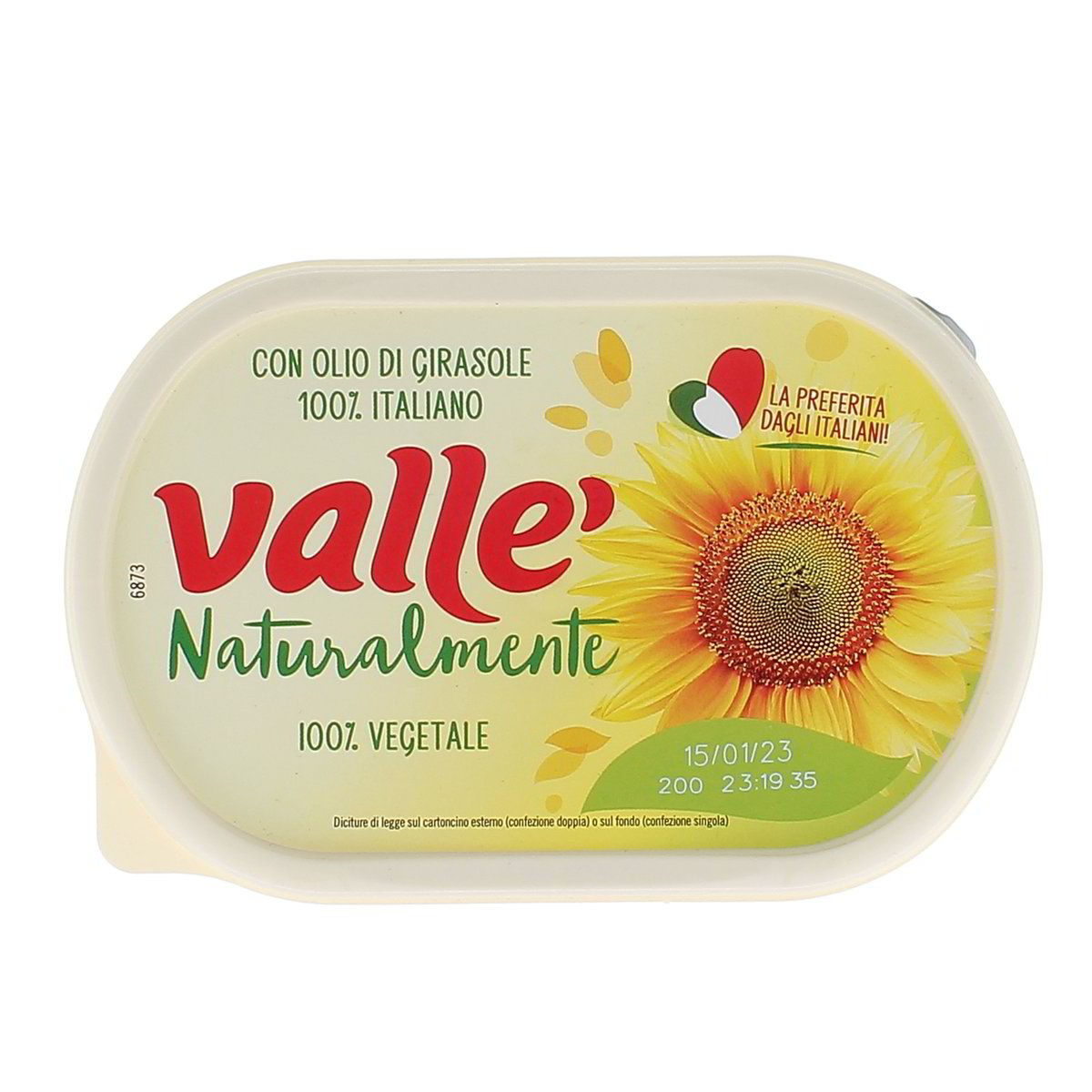 Vallé Naturalmente 100% Vegetale 250 g