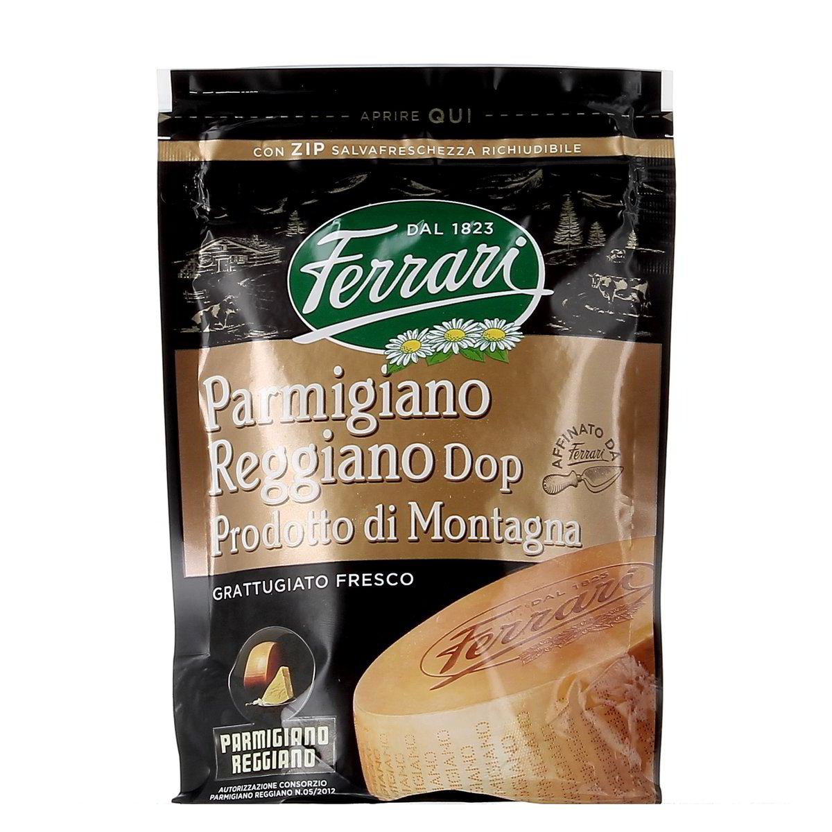 Ferrari Giovanni Parmigiano Reggiano Dop Grattugiato Fresco 60 g