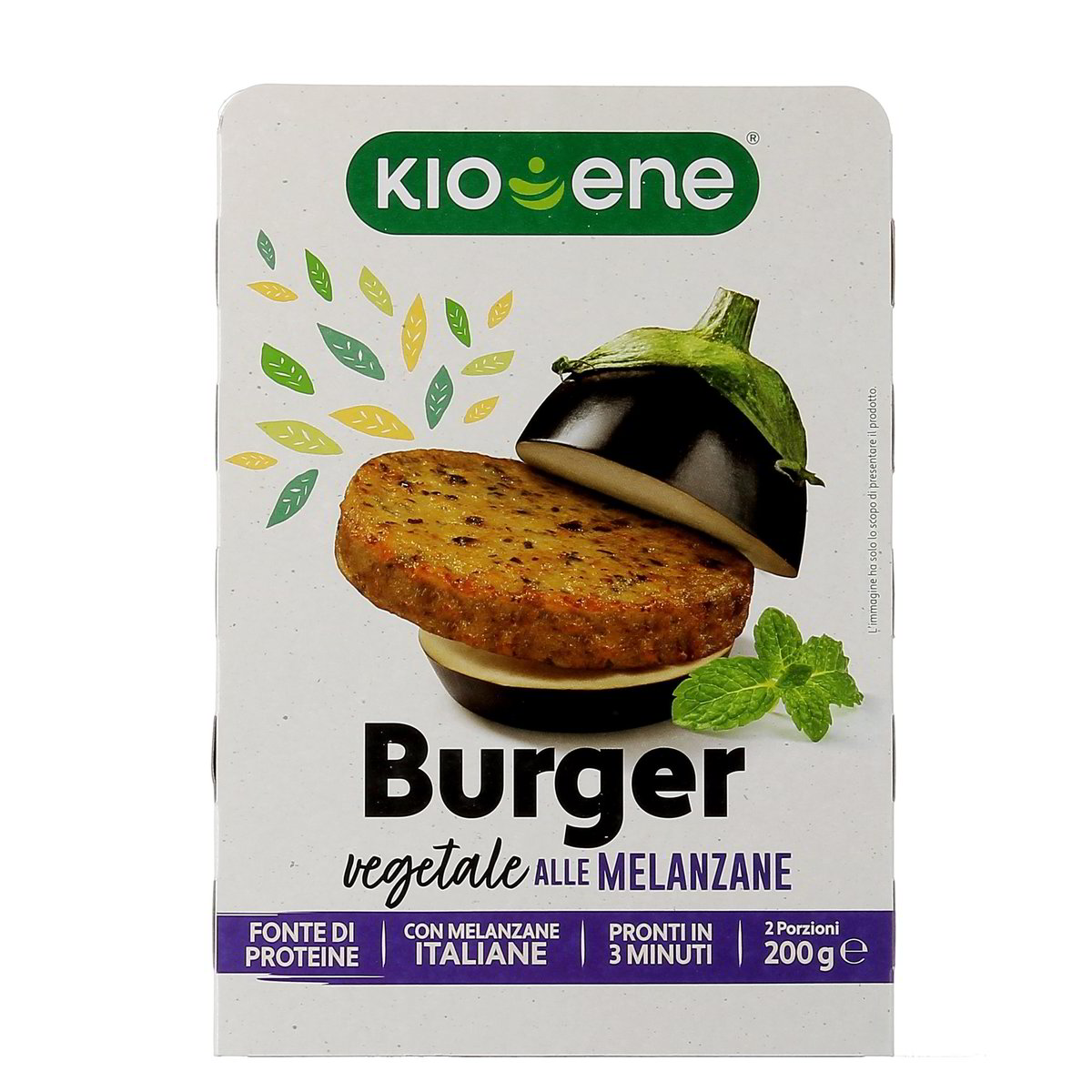 Kioene Burger Vegetale Alle Melanzane 200 g