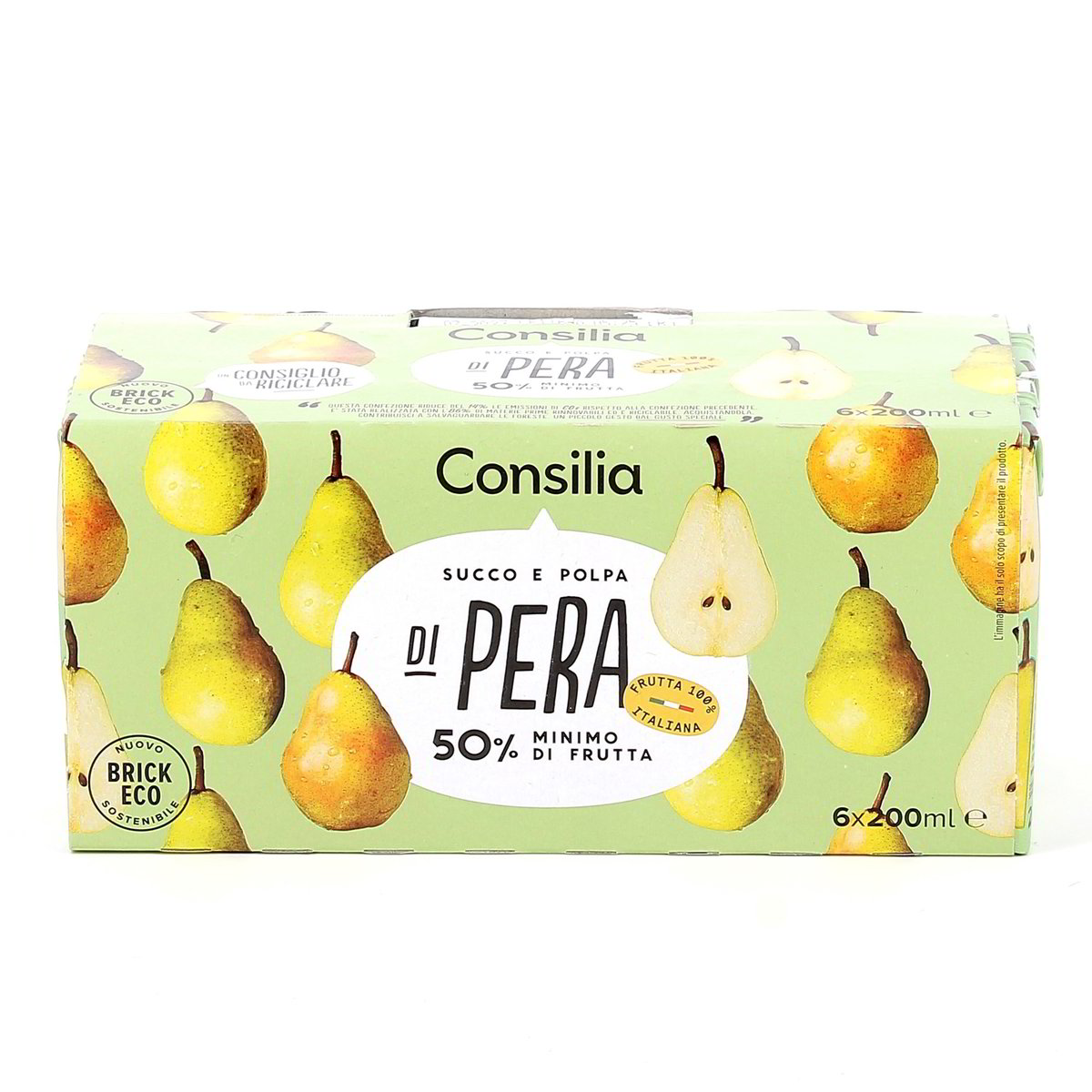 Consilia Succo E Polpa Di Pera 6x20 cl