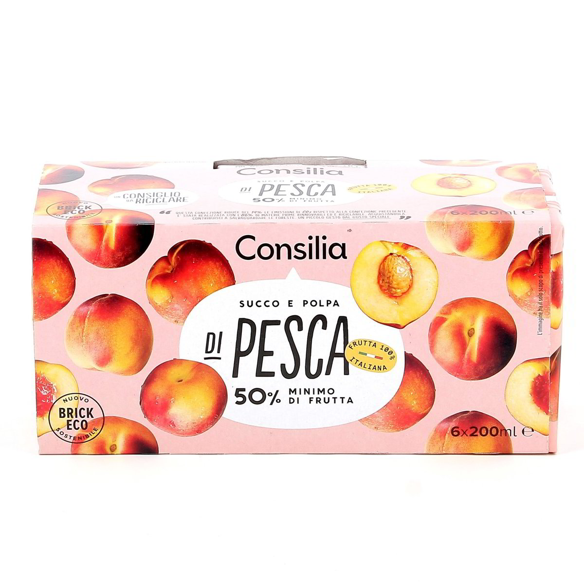 Consilia Succo E Polpa Di Pesca 6x20 cl