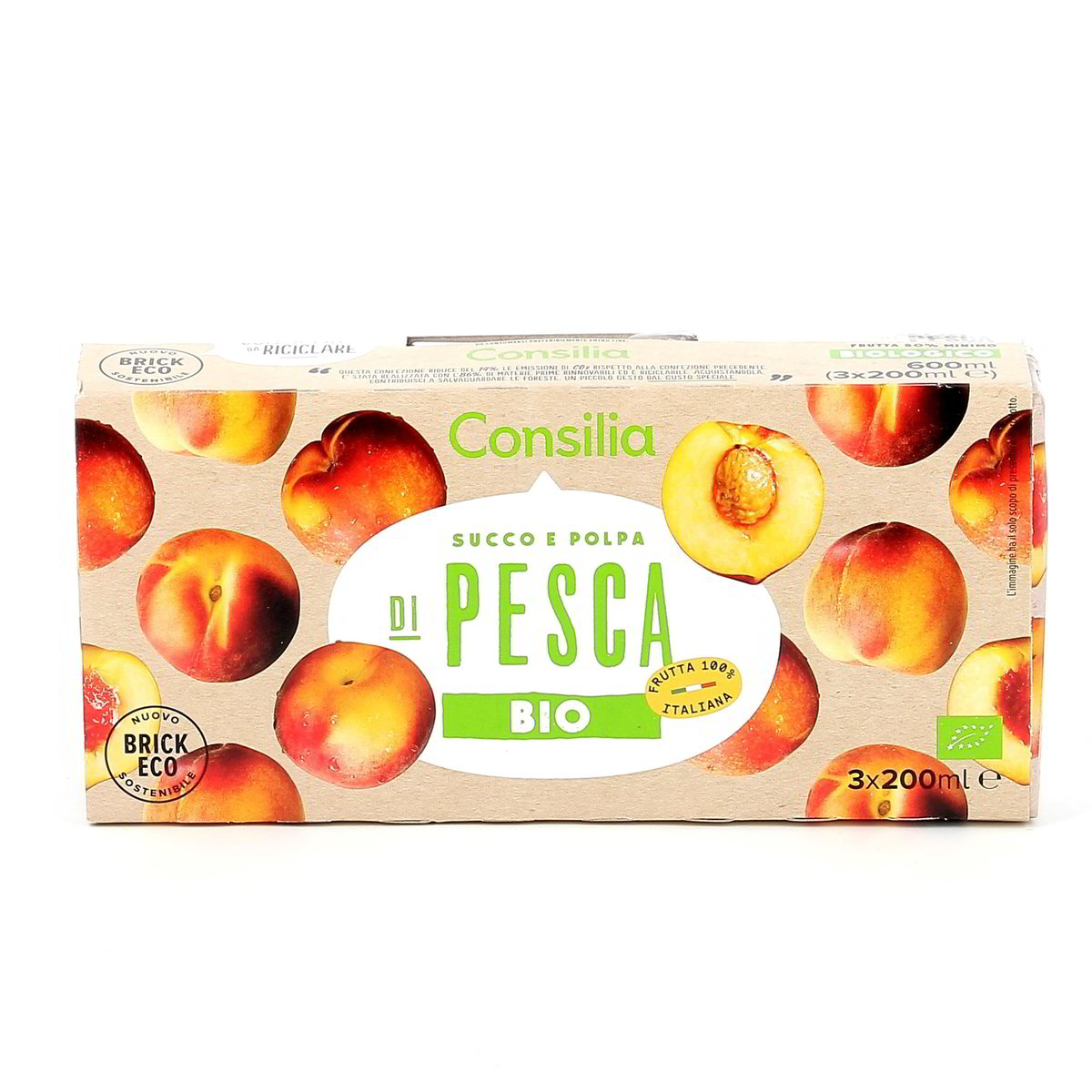 Consilia Succo E Polpa Di Pesca Bio 3x20 cl