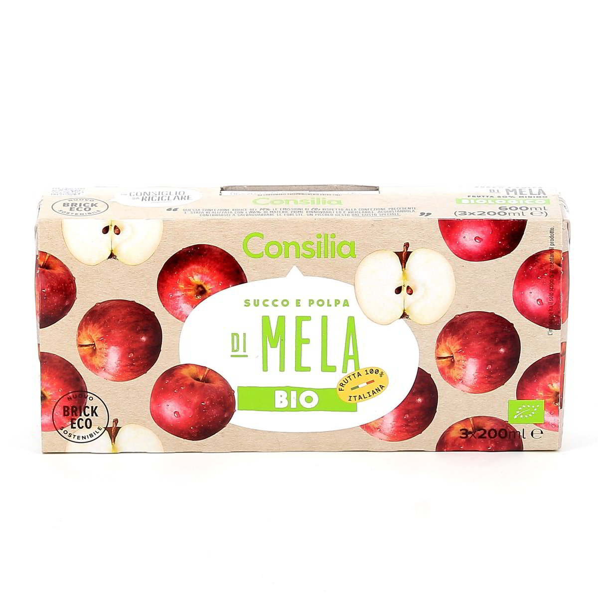 Consilia Succo E Polpa Di Mela Bio 3x20 cl