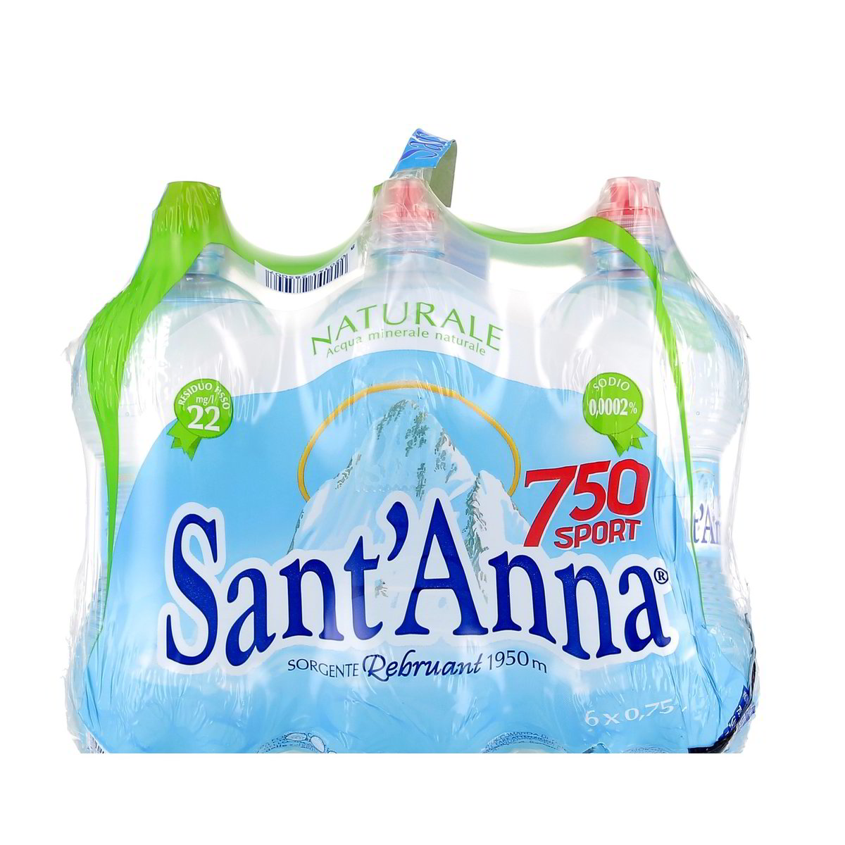Sant'Anna Acqua Naturale Sport 6 bottiglie PICCOLE da750 ml