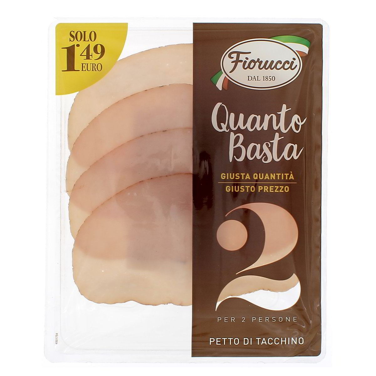 Fiorucci Petto Di Tacchino Quanto Basta 85 g