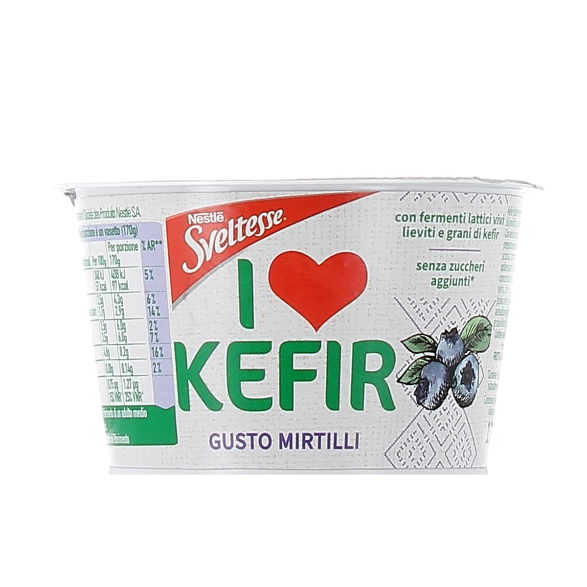 Sveltesse Kefir Mirtilli 170 g