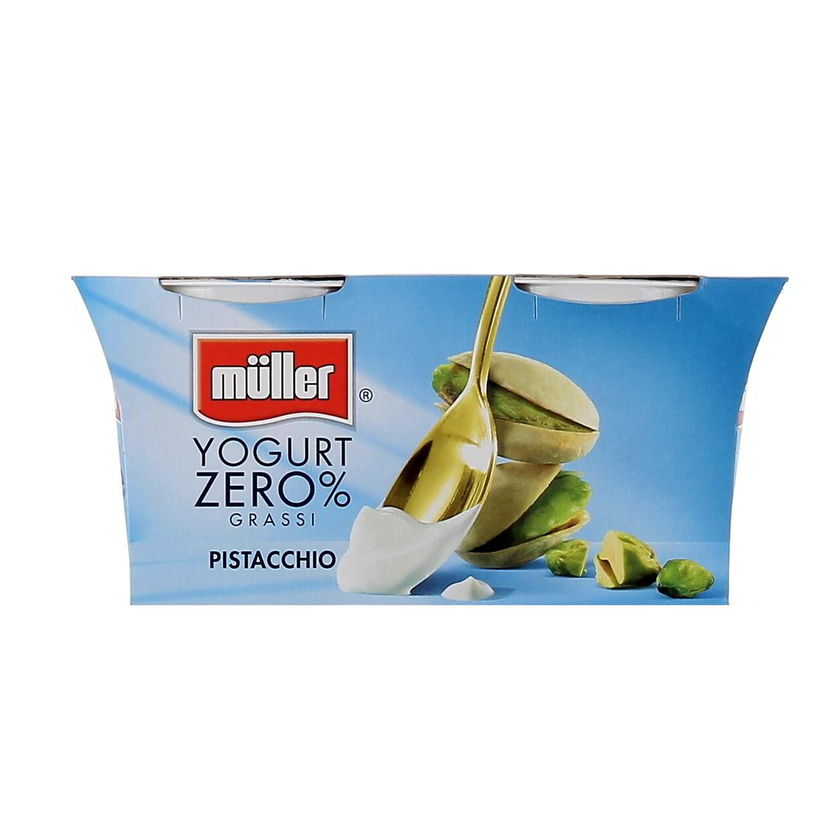 Müller Yogurt 0% Grassi Pistacchio 2x125 g