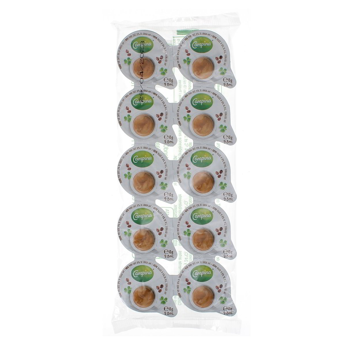 Campina Panna Per Caffè 10x10 g