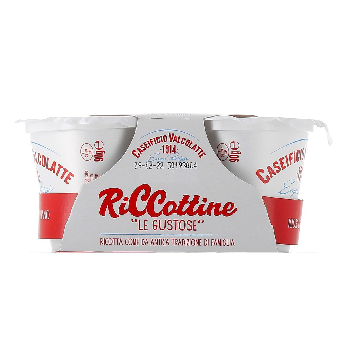 Caseificio Valcolatte Riccottine 2x90 g