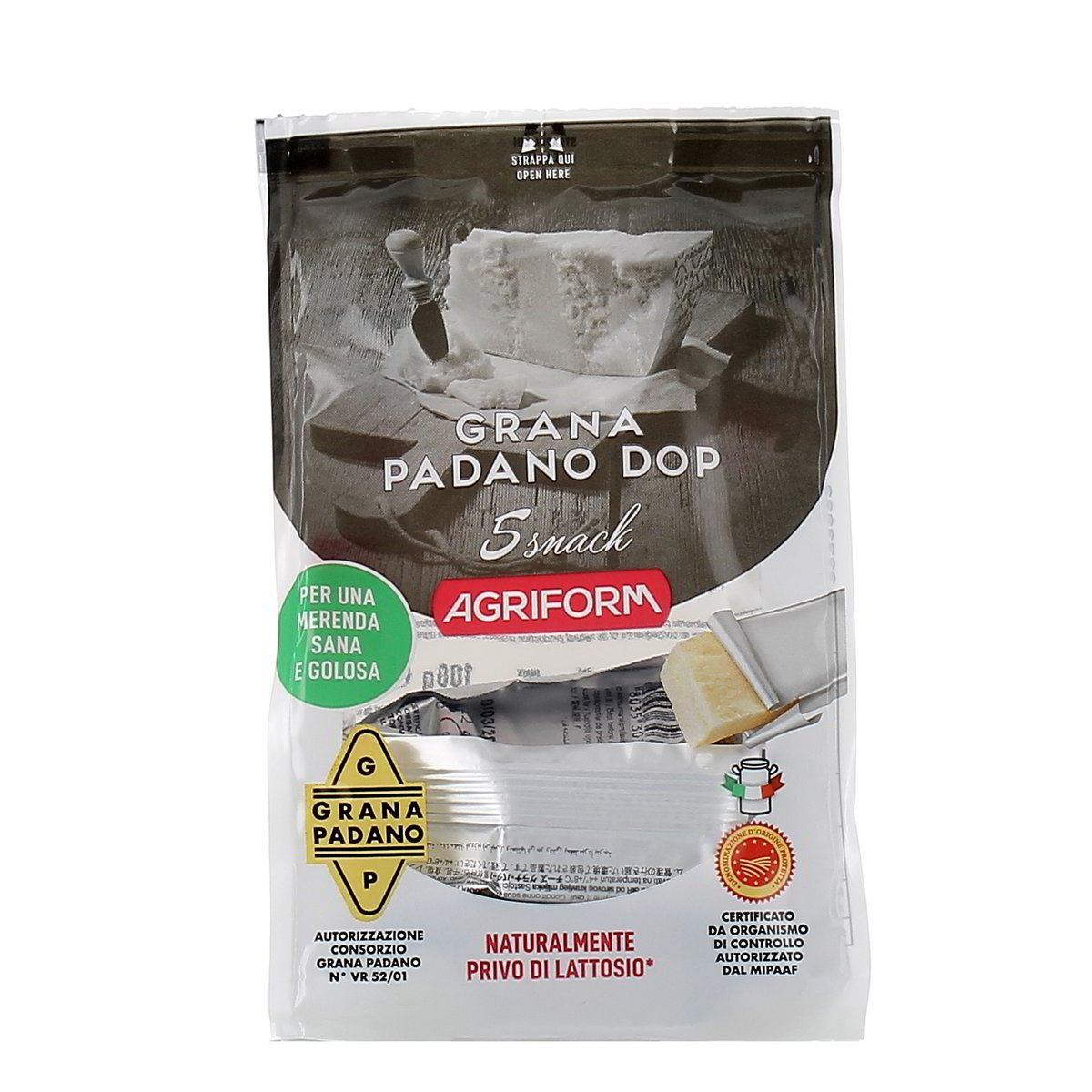 Agriform Grana Padano Dop Snack 5x20 g