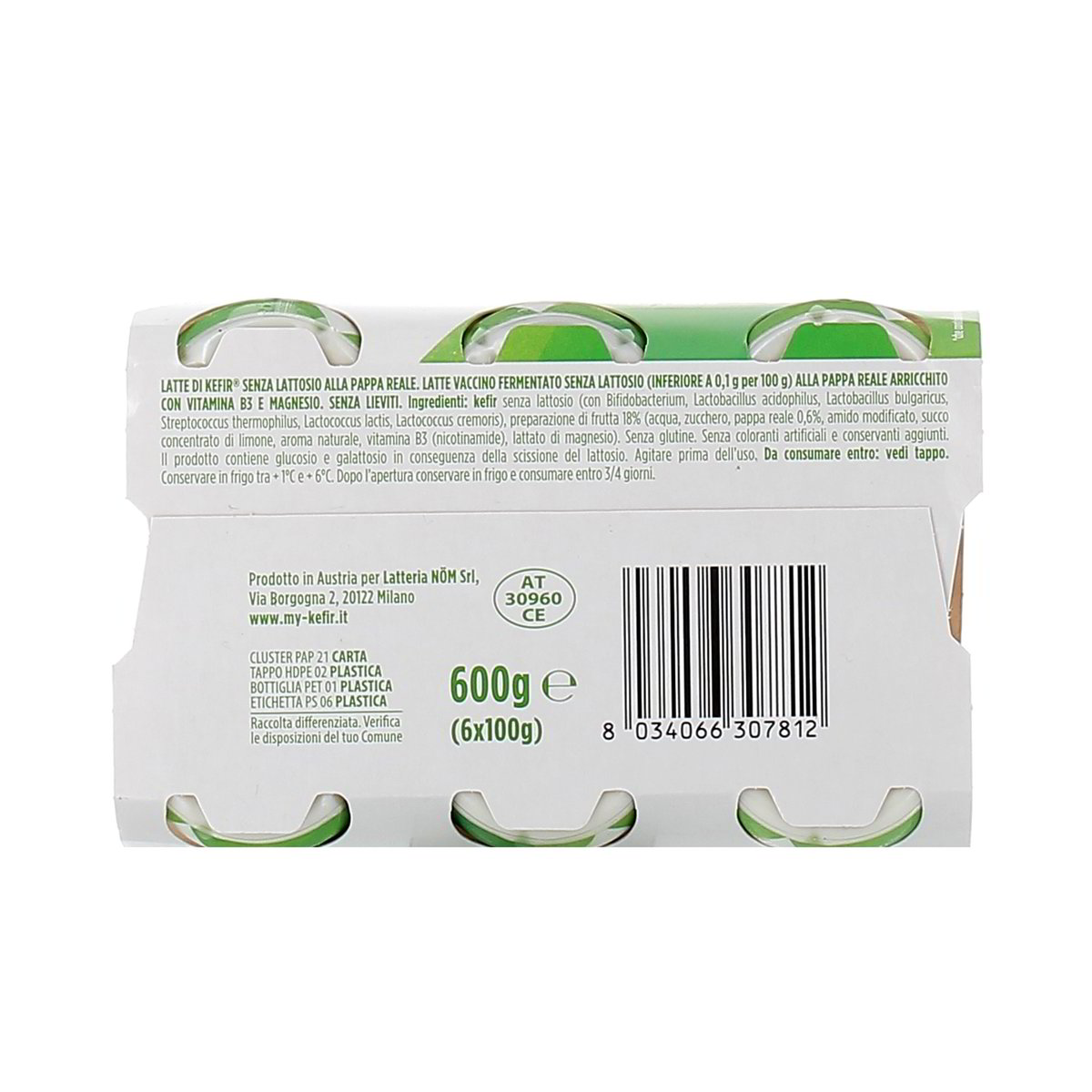 Milk Kefir Plus Pappa Reale 6x100 g — immagine 3