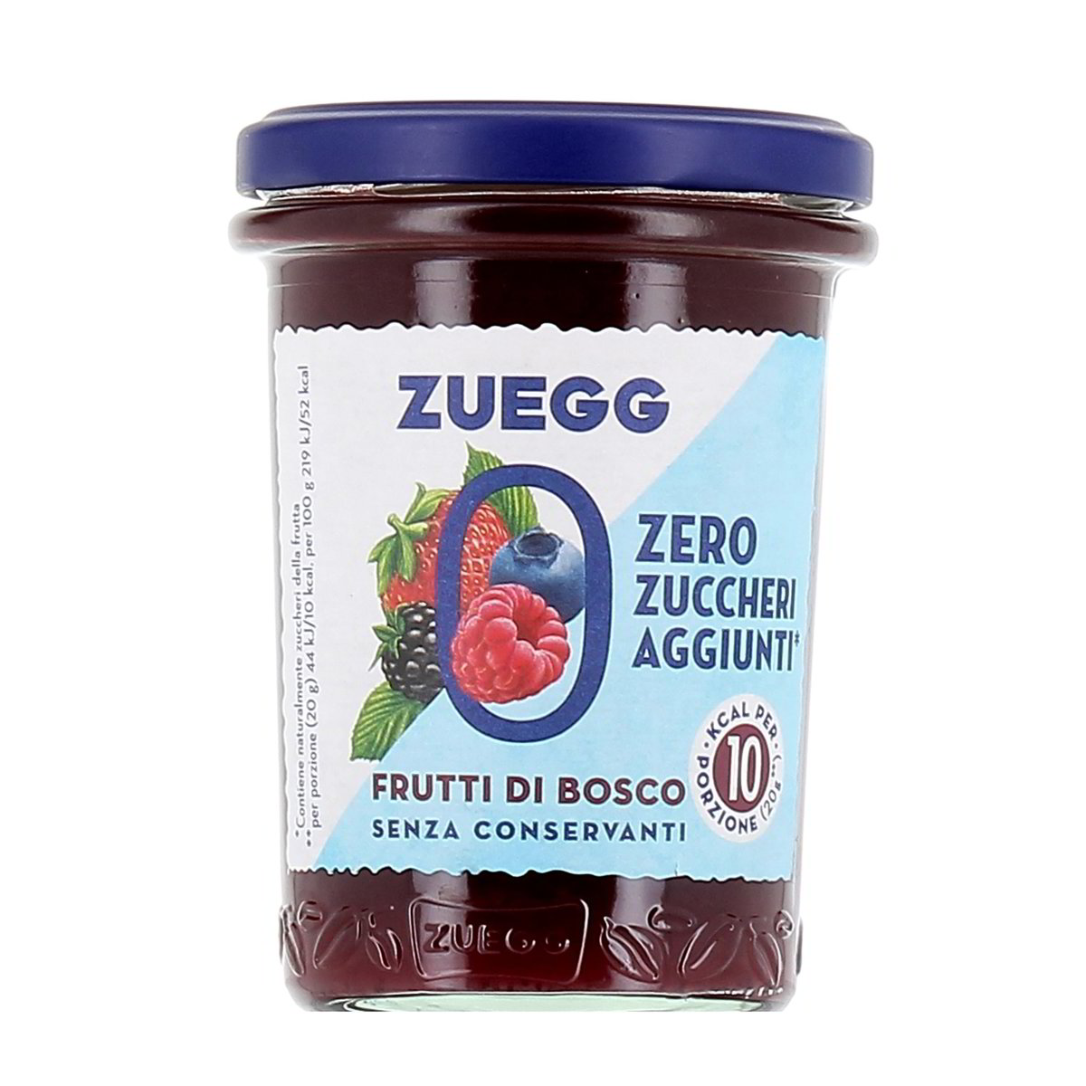 Zuegg Confettura 0 Zuccheri Aggiunti Frutti Di Bosco 220 g