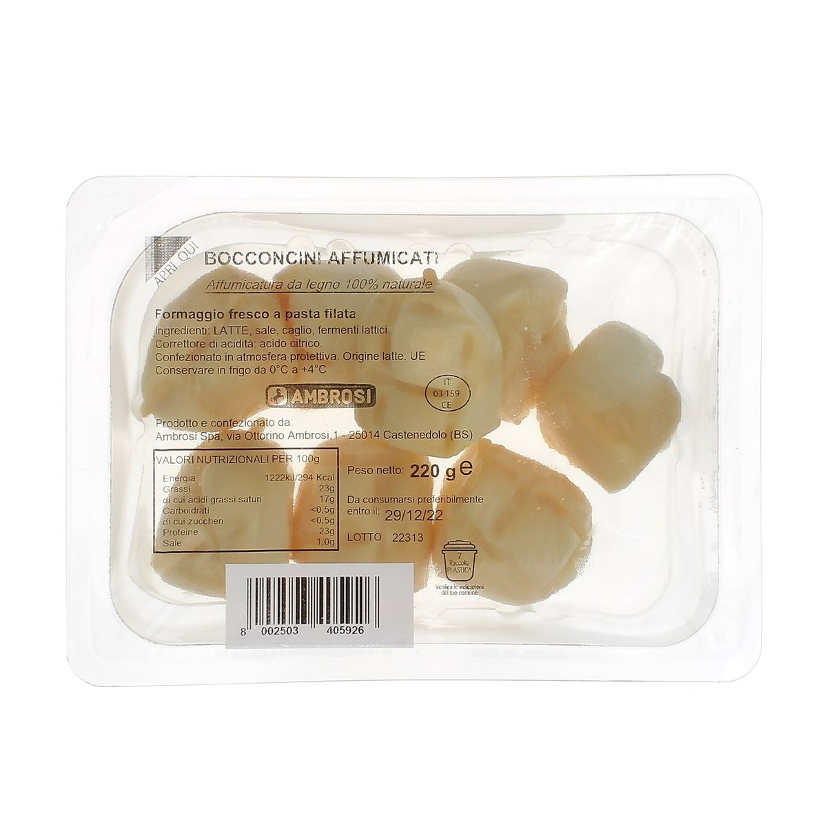 Ambrosi Bocconcini Affumicati 220 g