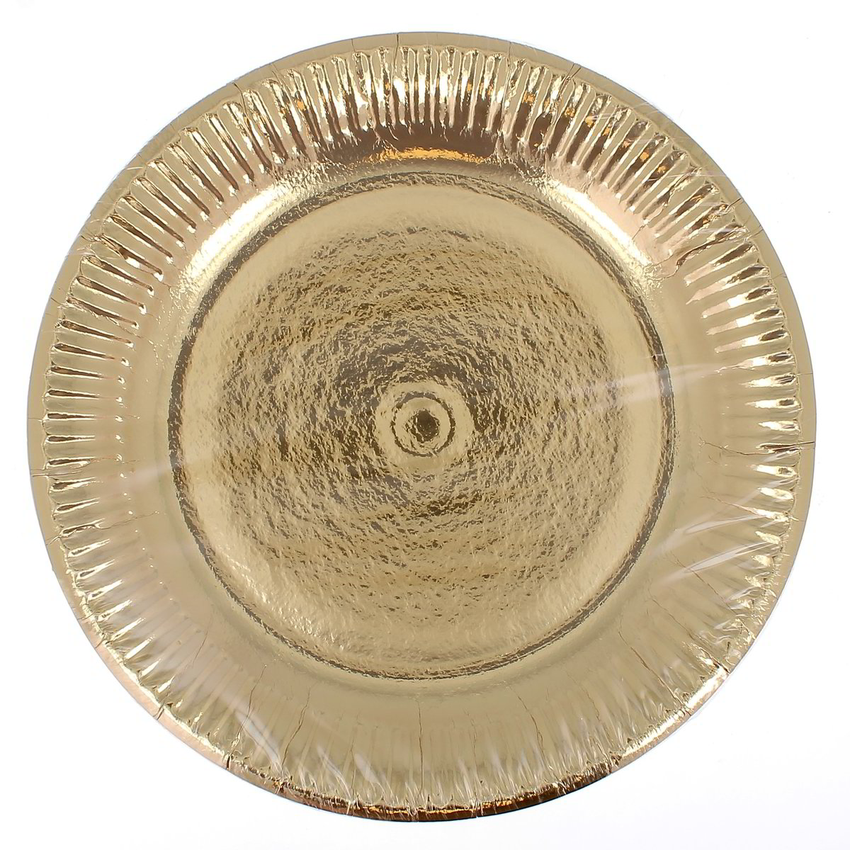 Bibo PIATTI PIANI GOLD IN CARTONCINO 23 cm 10 pezzi