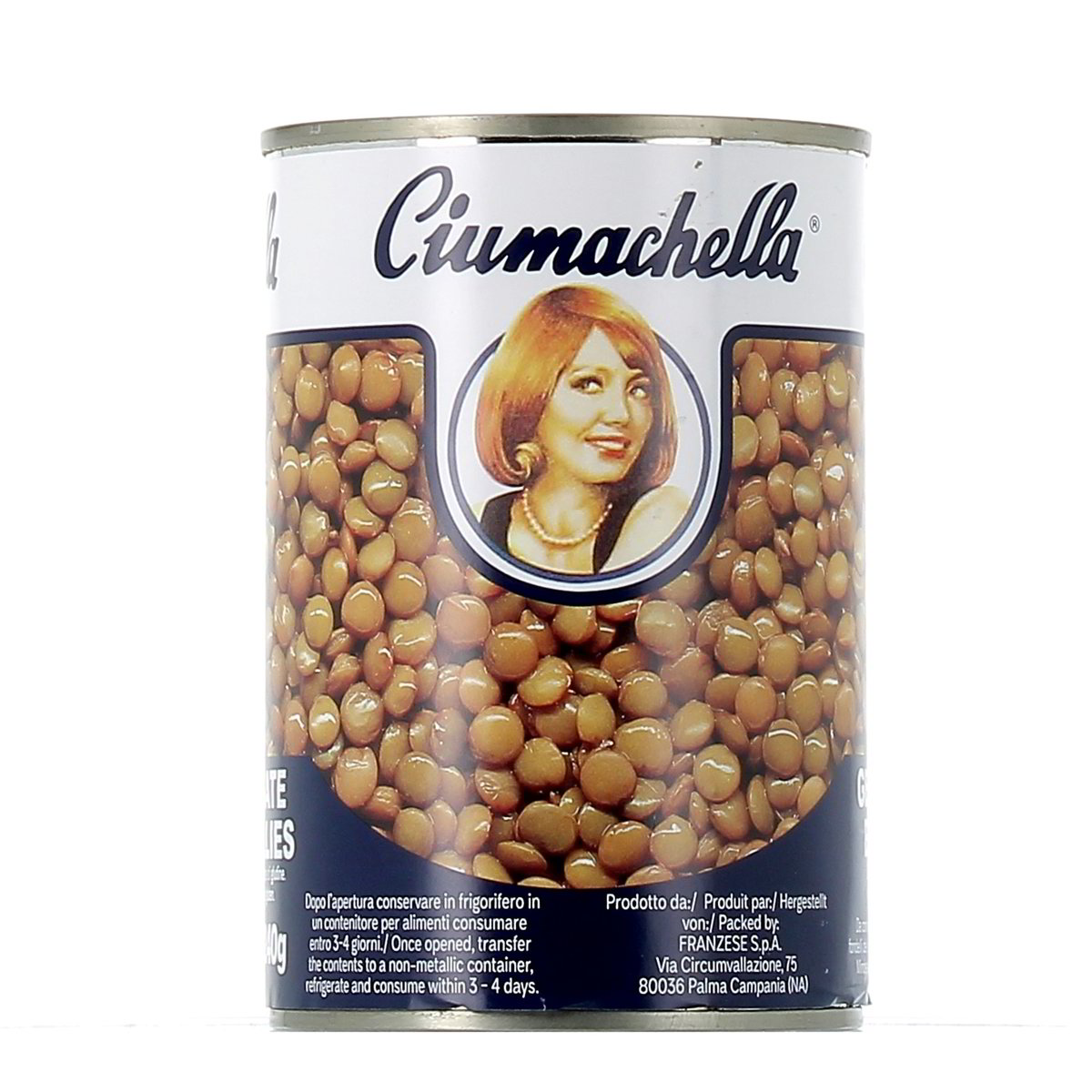 Ciumachella Lenticchie 400 g - sgocciolato 240 g