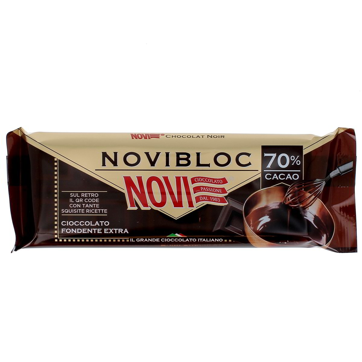 Novi Novibloc Fondente Extra 70% Cacao 140 g