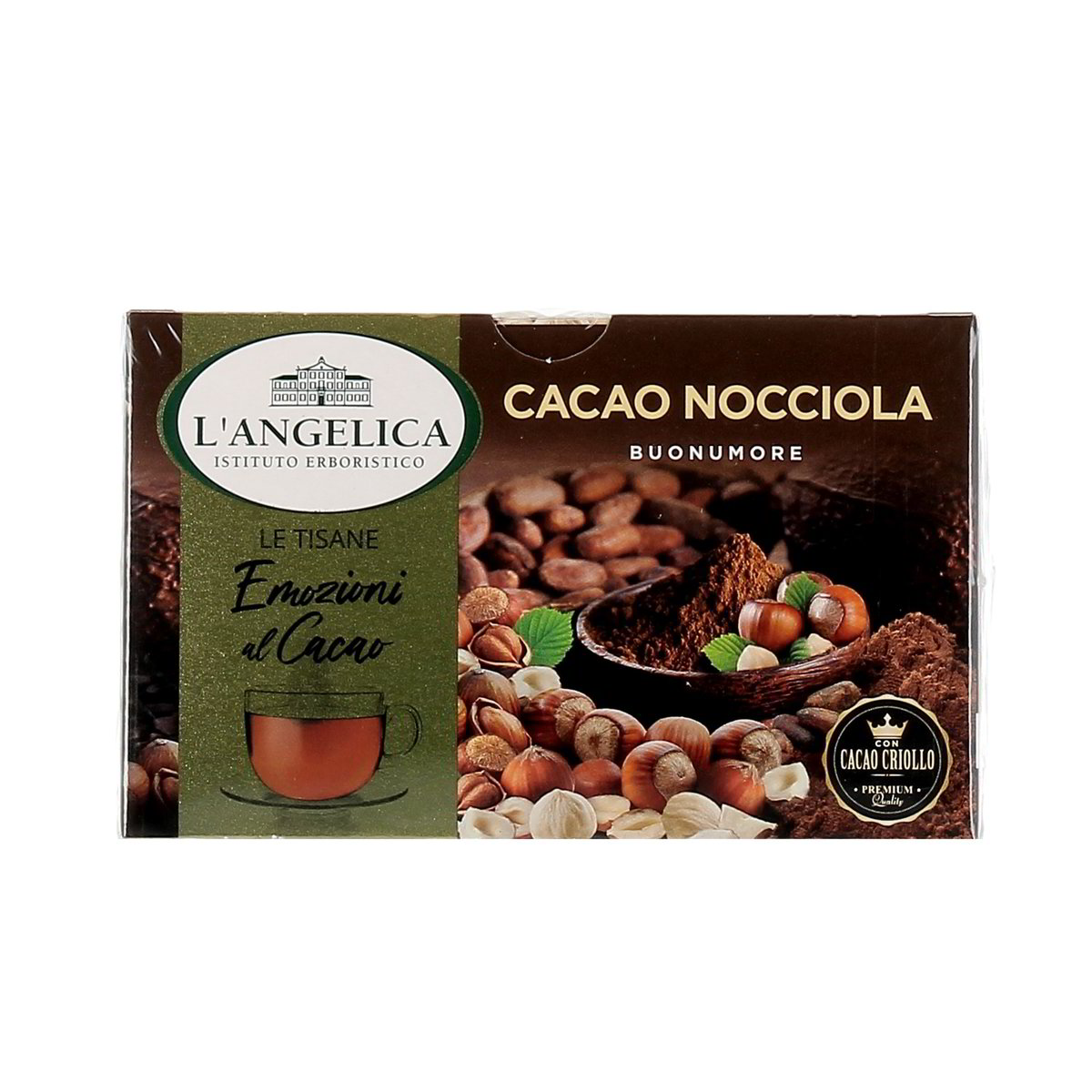 L'Angelica Tisana Cacao Nocciola 15 Filtri 26,25 g