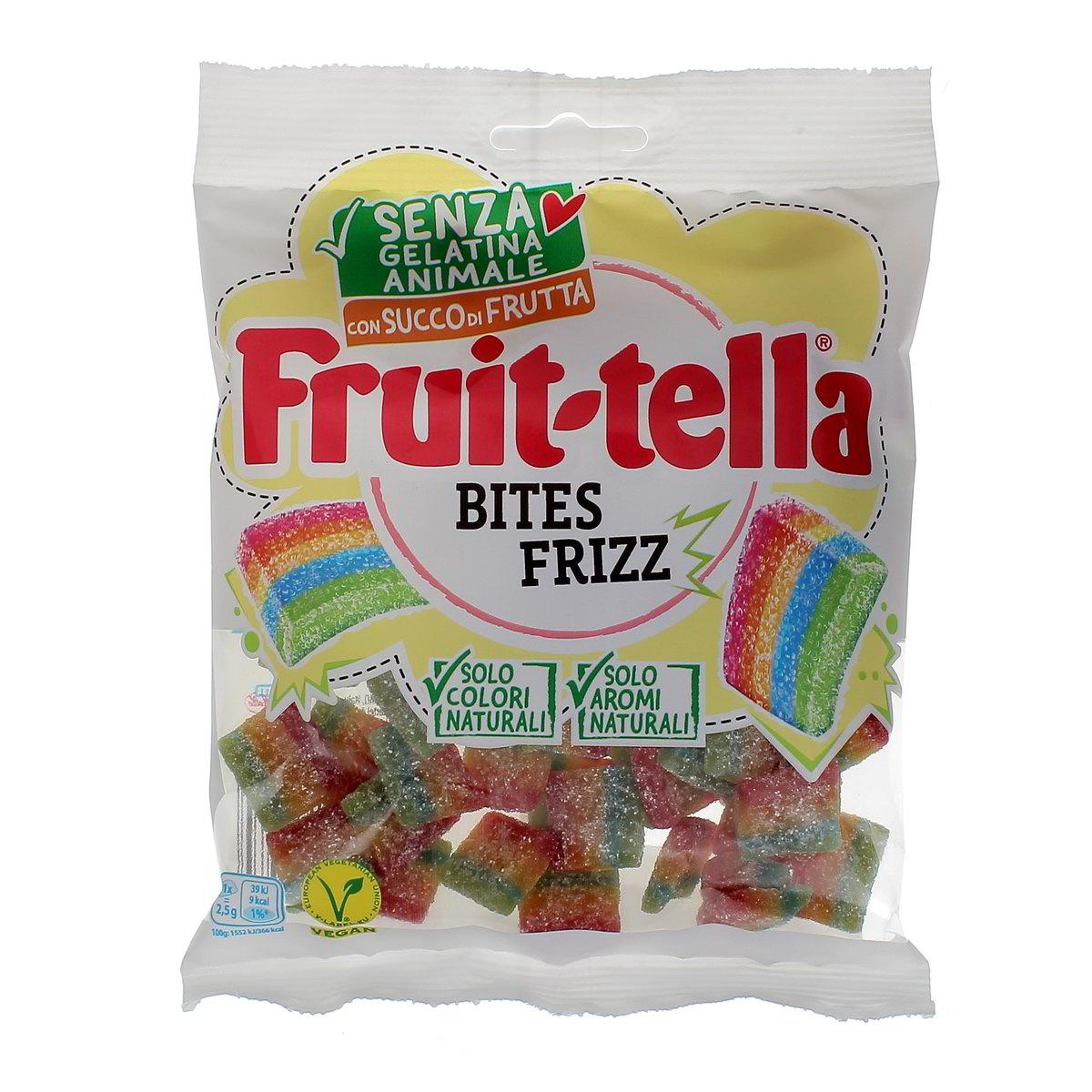 Fruit-Tella Bites Frizz 140 g