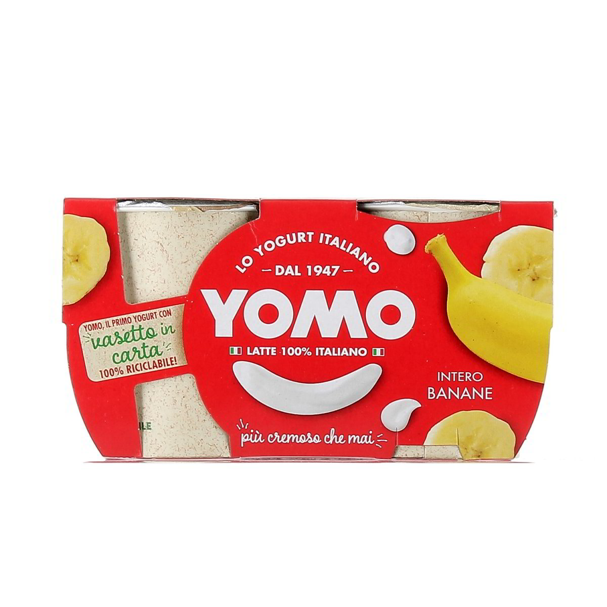 Yomo Yogurt Intero Con Banana 2x125 g