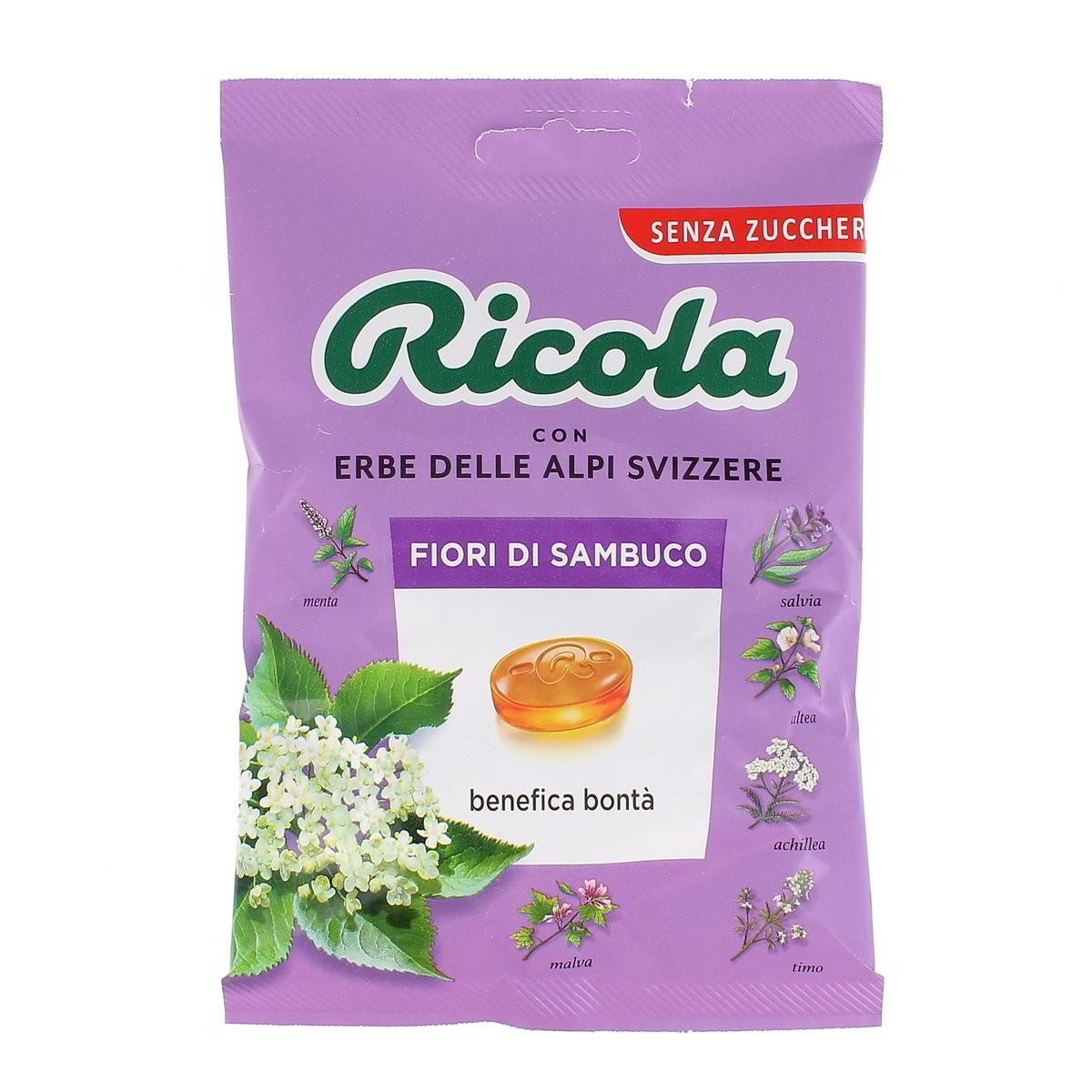 Ricola Caramelle Con Erbe Delle Alpi Svizzere E Fiori Di Sambuco 70 g