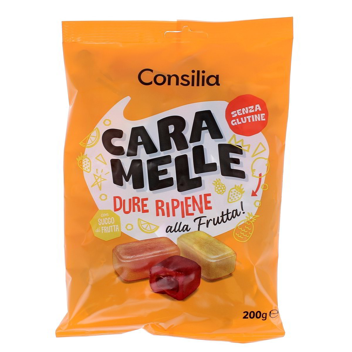 Consilia Caramelle Dure Ripiene Alla Frutta 200 g