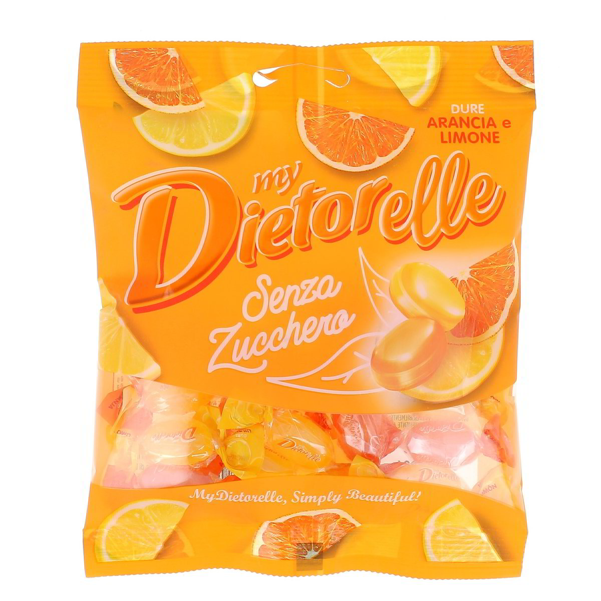 Dietorelle Caramelle Dure Arancia E Limone 70 g