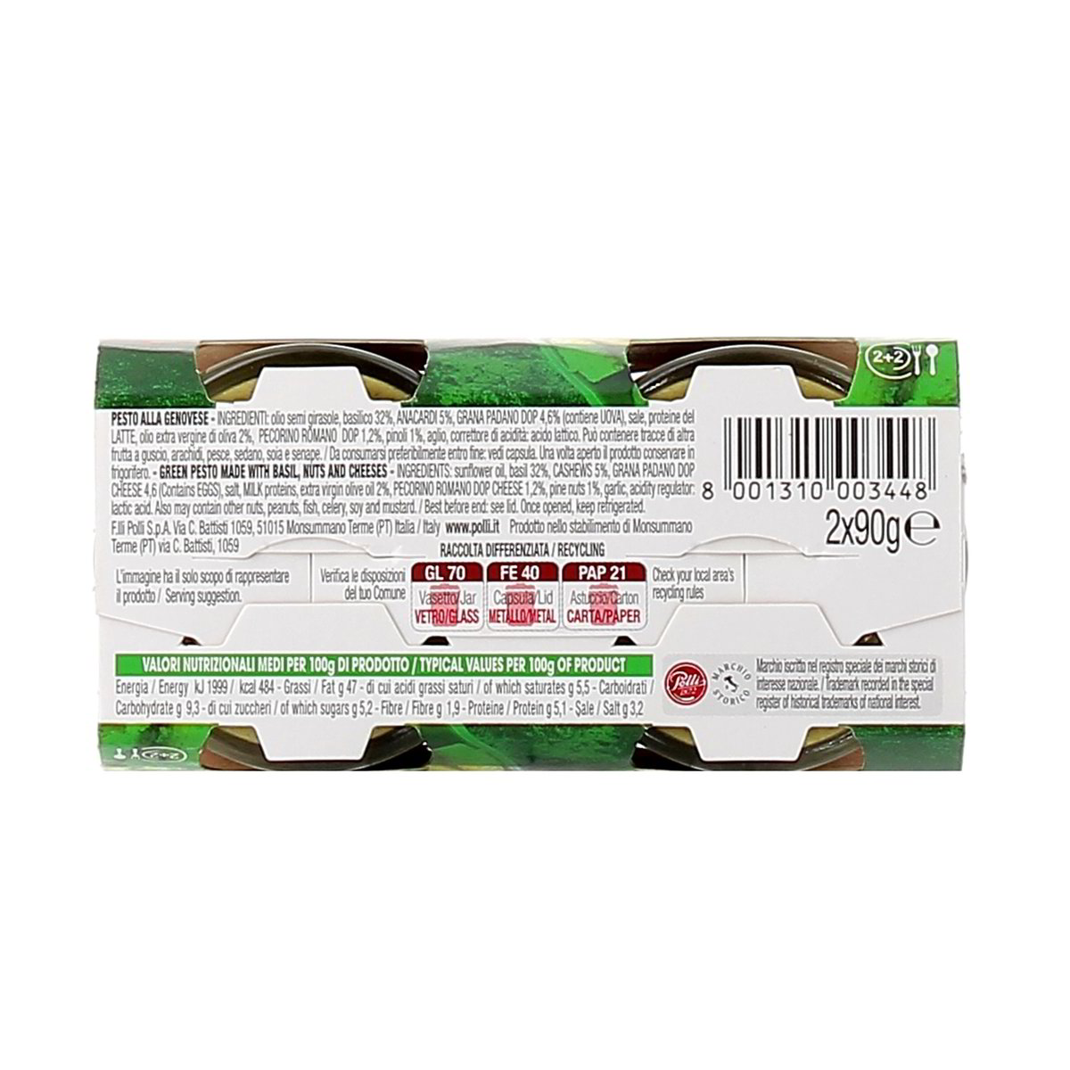 Polli Pesto Alla Genovese 2x90 g — immagine 3