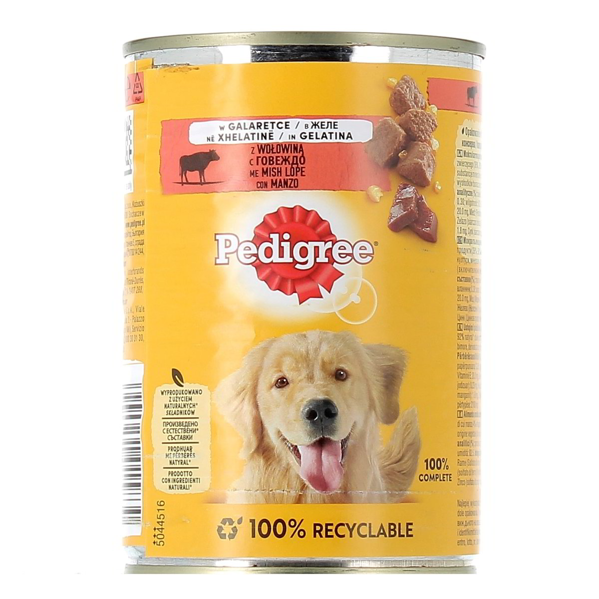 Pedigree Gelatina Con Manzo 400 g