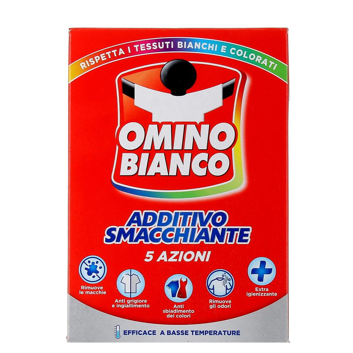 Omino Bianco Additivo Smacchiante 5 Azioni 500 g