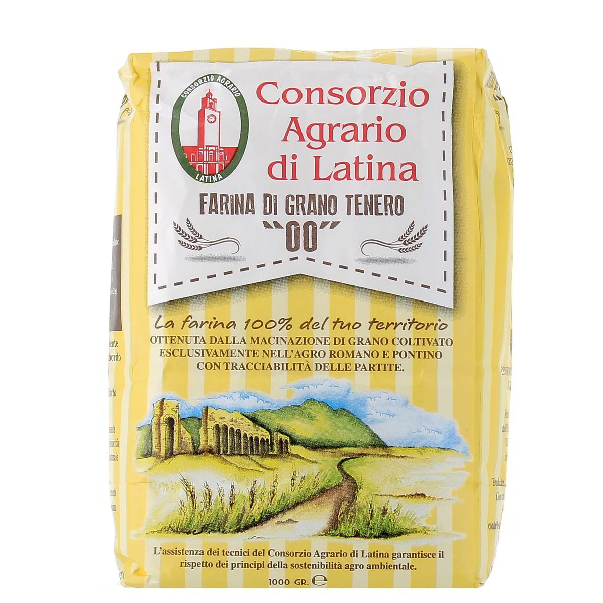 Consorzio Agrario di Latina Farina Di Grano Tenero "00" 1 kg