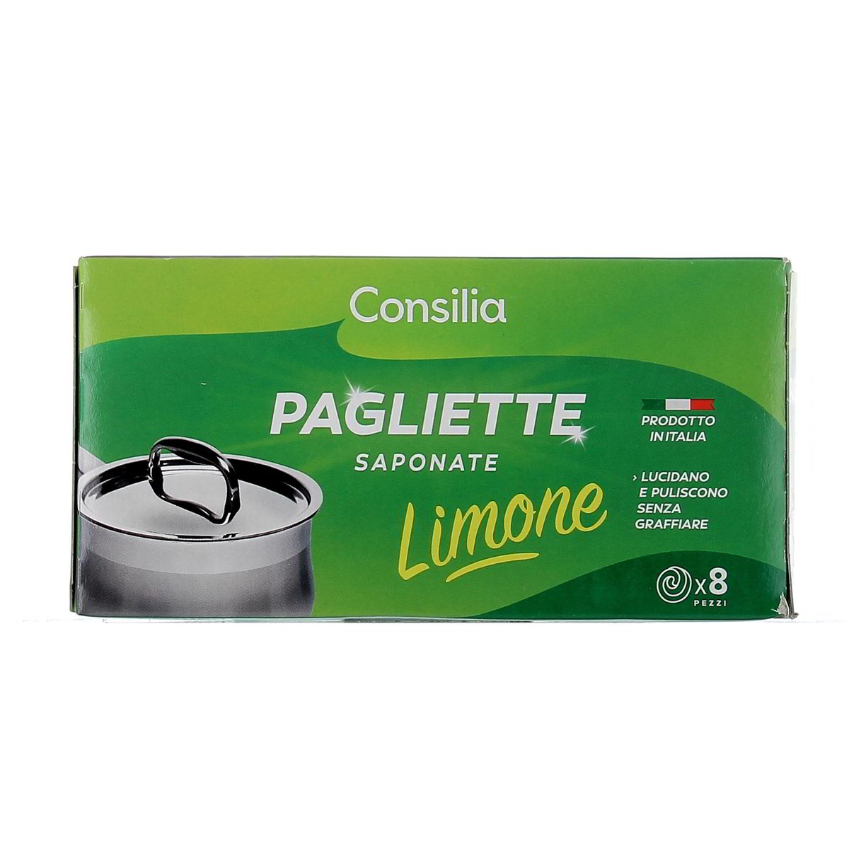 Consilia Pagliette Saponate Limone 8 pezzi