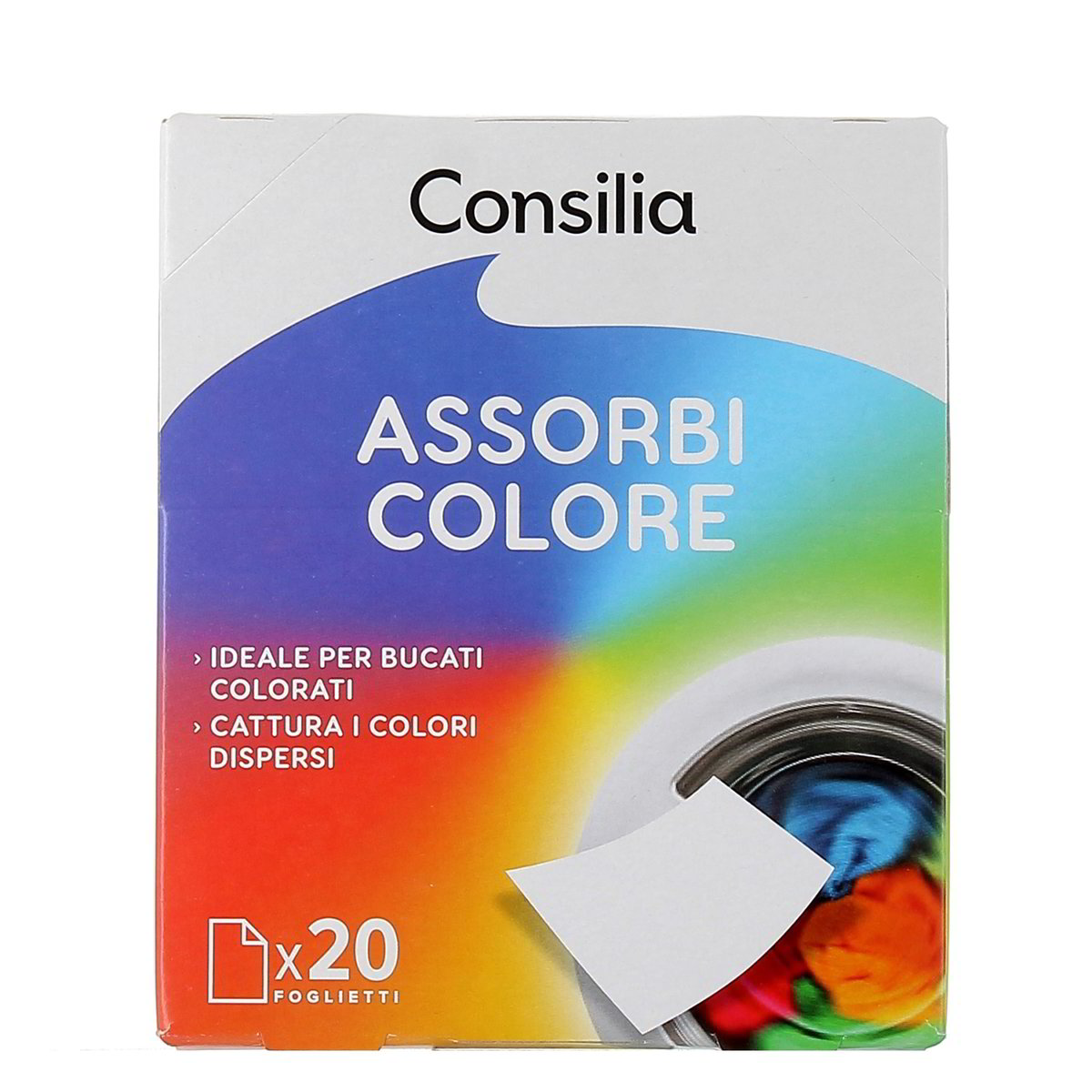 Consilia Fogli Assorbi Colore 20 foglietti