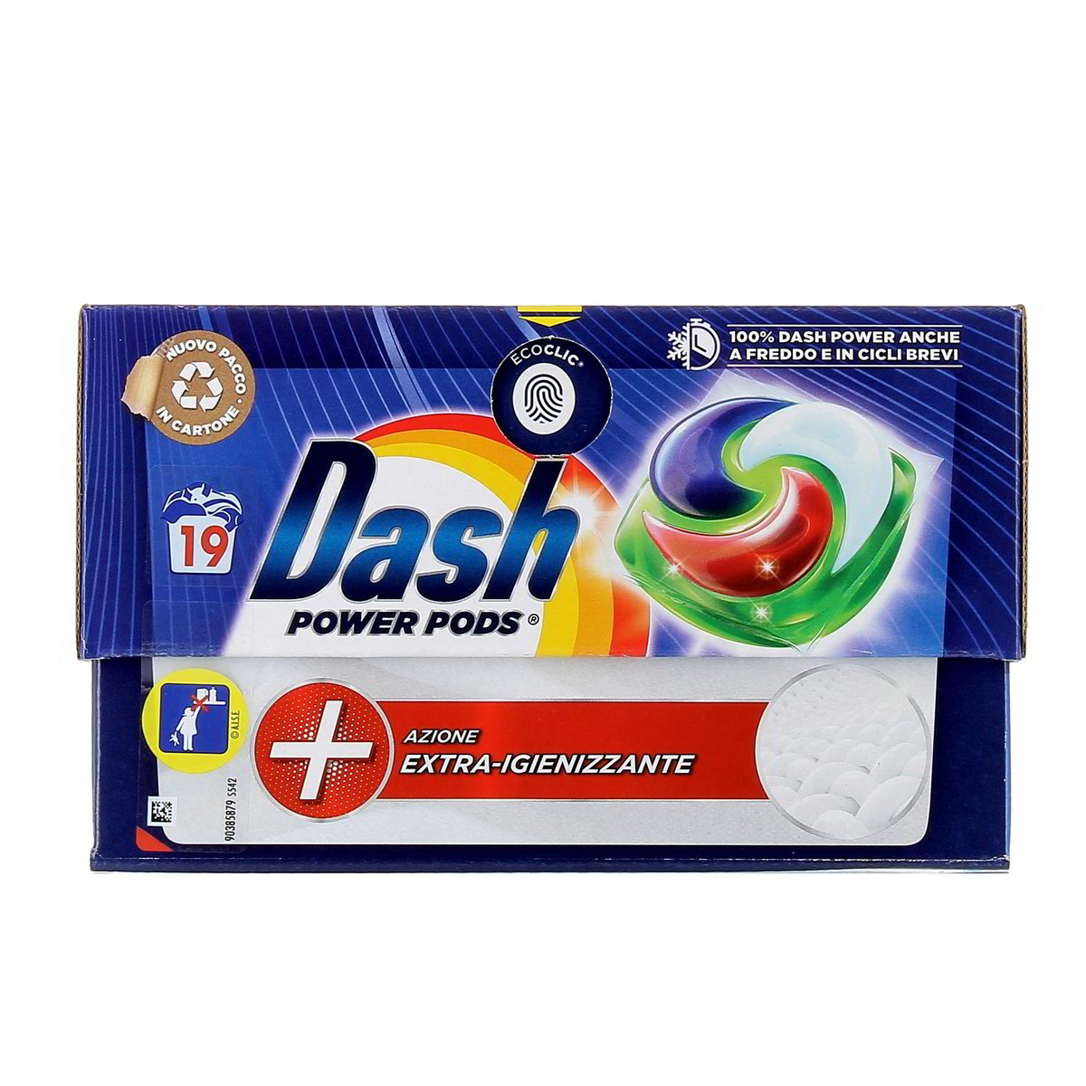 Dash Pods Power Azione Extra-Igienizzante 19 pezzi