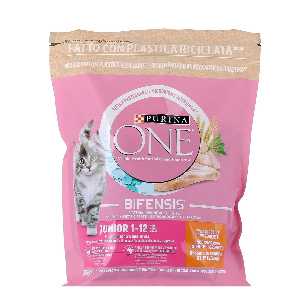 Purina One Bifensis Junior 1-12 Mesi Ricco In Pollo 800 g