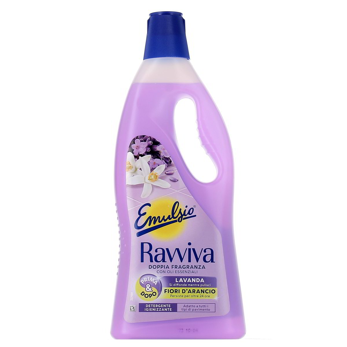 Emulsio Detergente Igienizzante Ravviva Doppia Fragranza Lavanda E Fiori D'arancio 750 ml