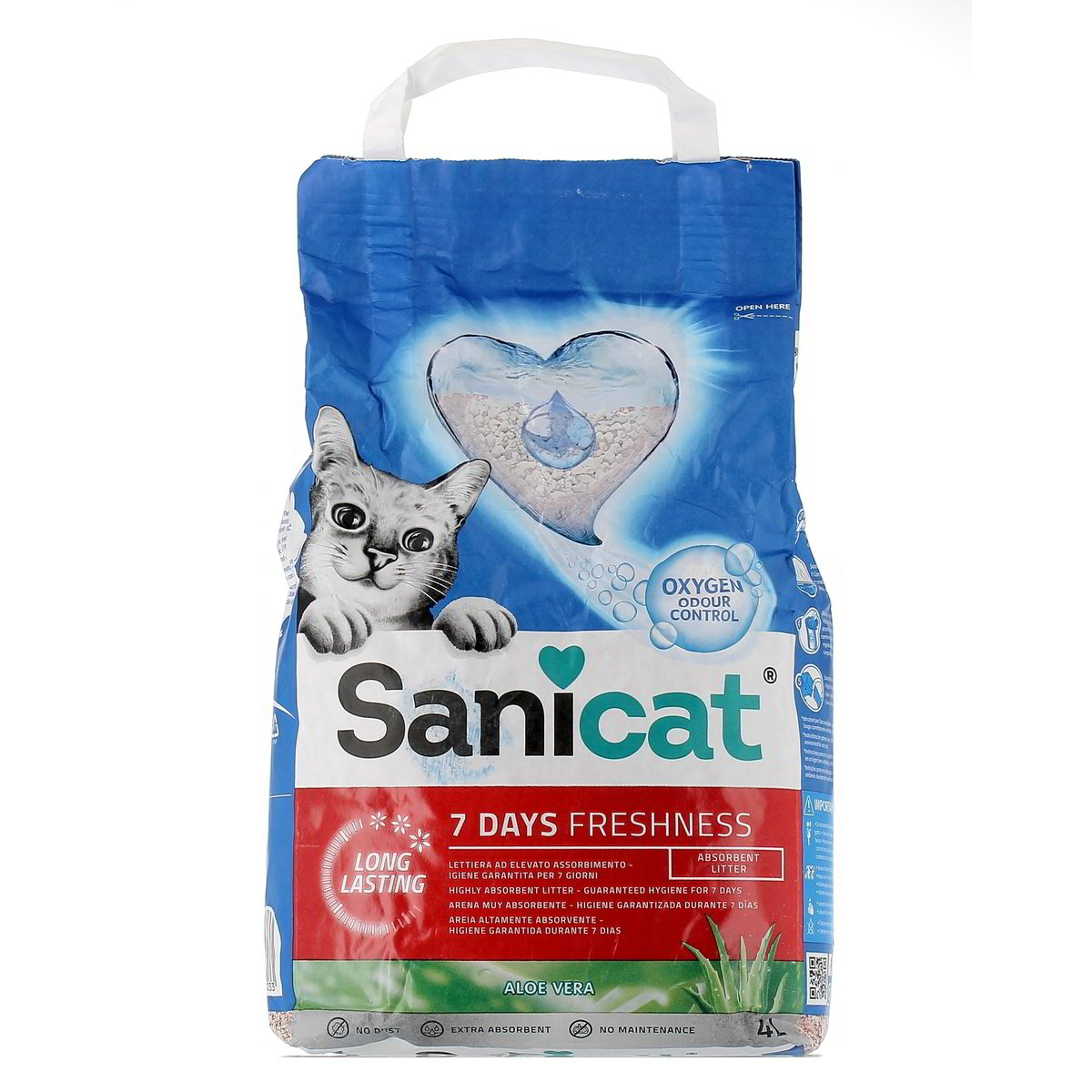 Sanicat Lettiera 7 Days Aloe Vera 4 l