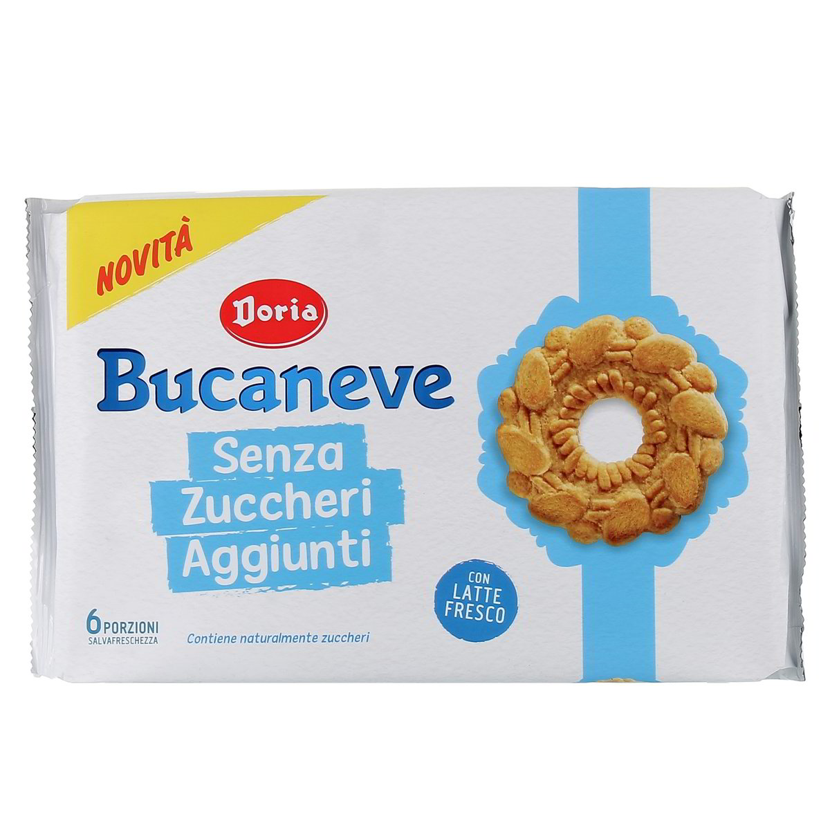Doria BUCANEVE SENZA ZUCCHERI AGGIUNTI x6 263 g