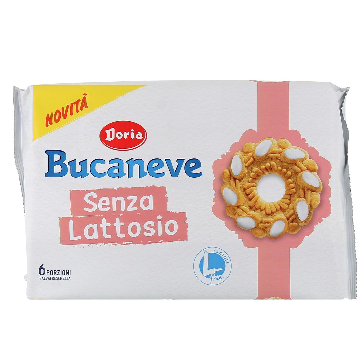 Doria BUCANEVE SENZA LATTOSIO x6 265 g