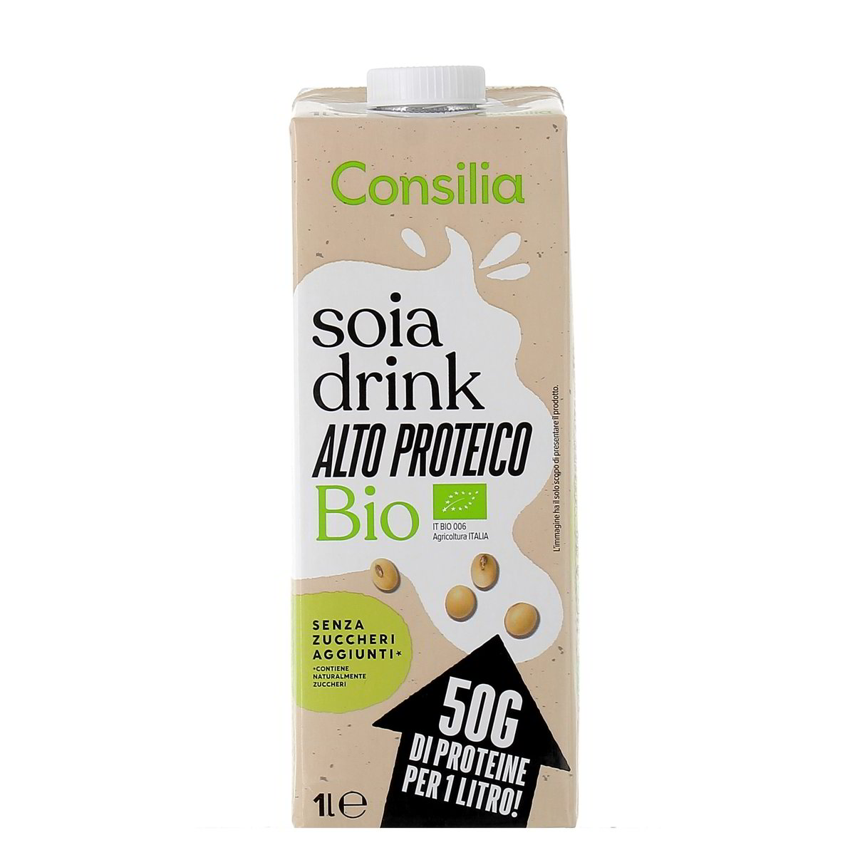 Consilia Soia Drink Alto Proteico Bio 1 l