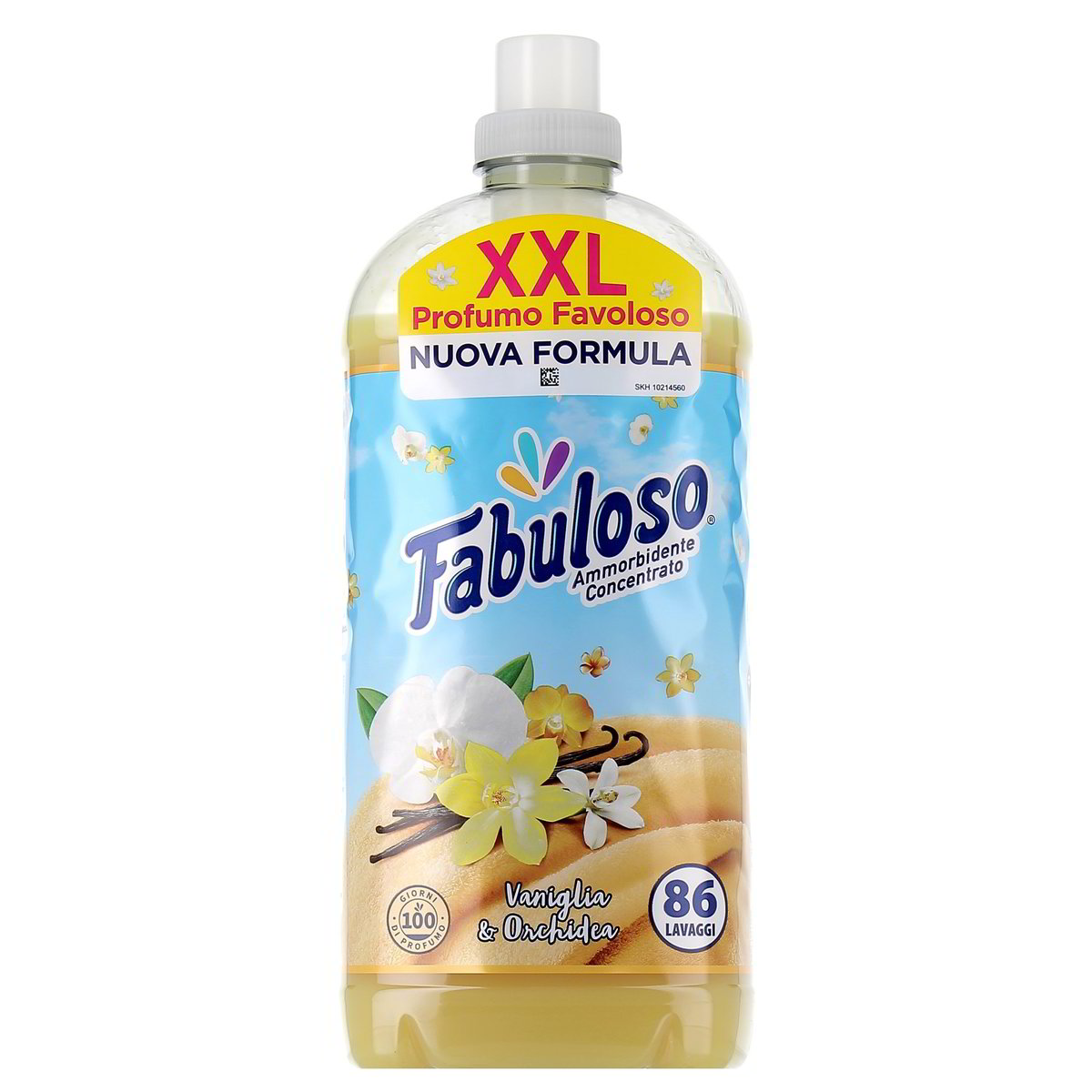 Fanuloso Ammorbidente Concentrato Vaniglia & Orchidea 86 Lavaggi 1,9 l