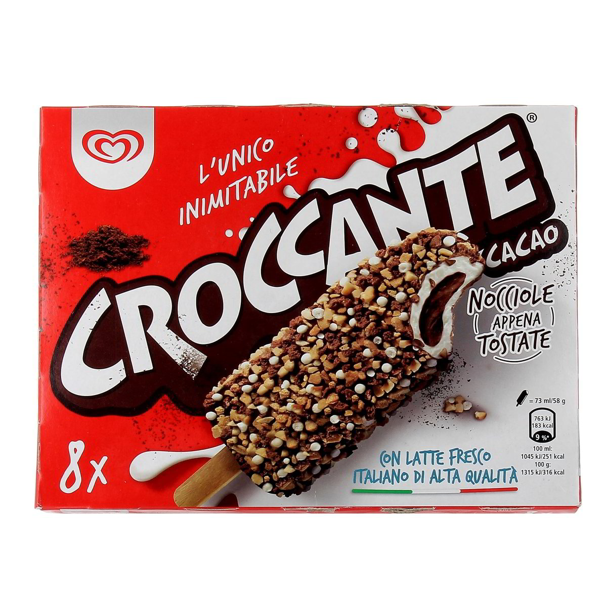 Algida CROCCANTE CACAO x8 464 g
