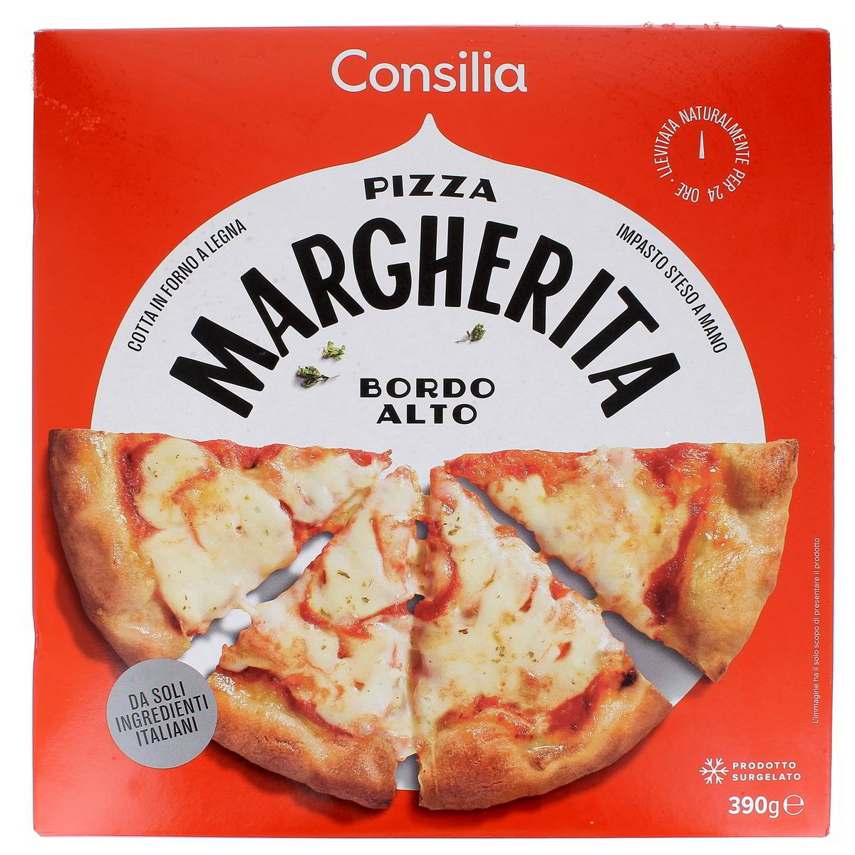 Consilia Pizza Margherita Bordo Alto 390 g