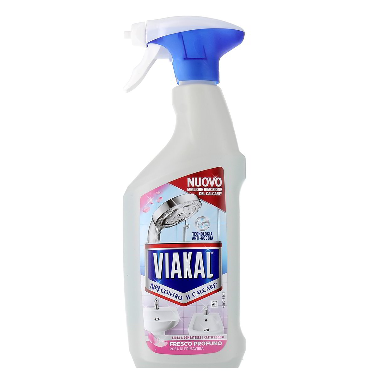 Viakal Spray Fresco Profumo Rosa Di Primavera 470 ml