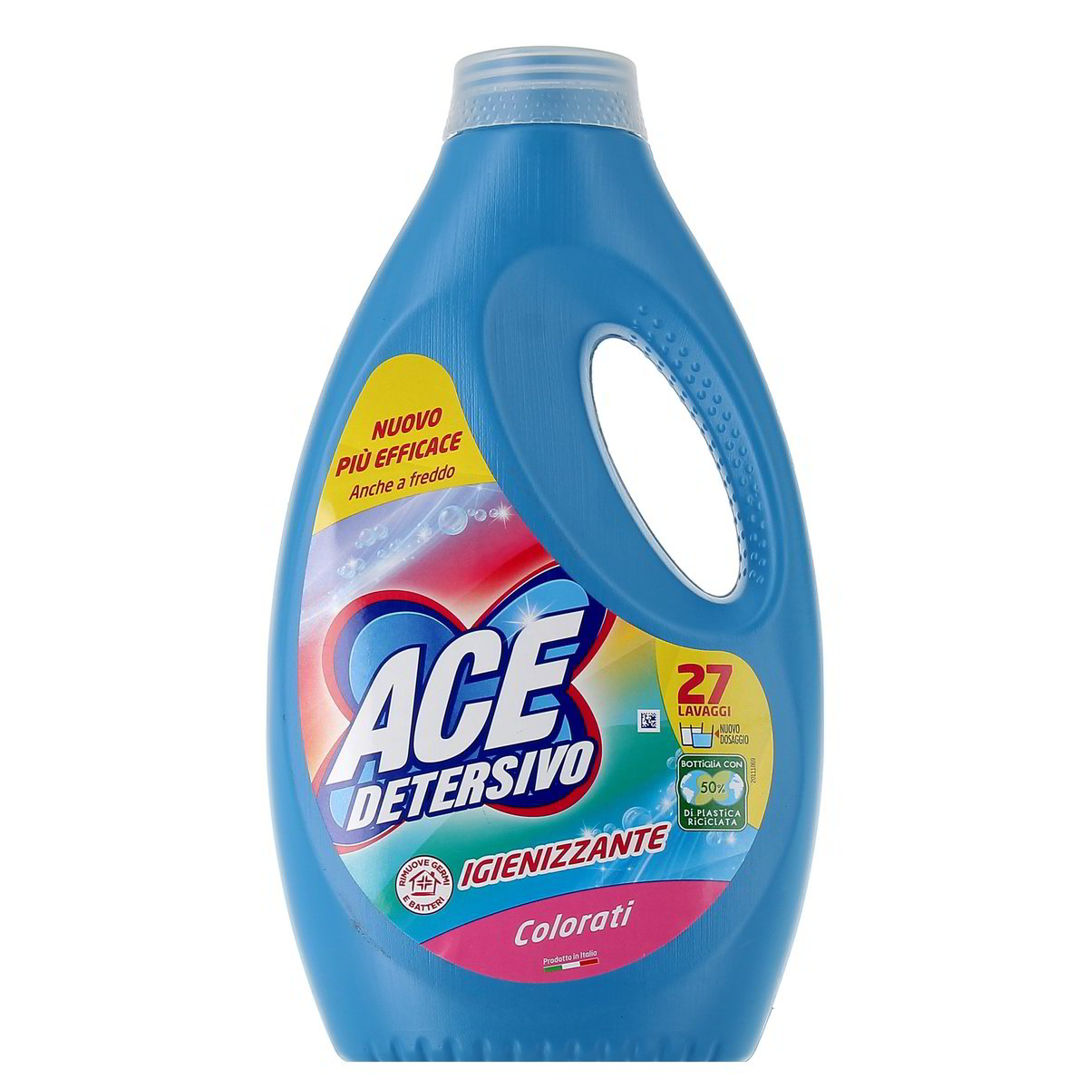 ACE Detersivo Liquido Igienizzante Colorati 27 Lavaggi 1350 ml