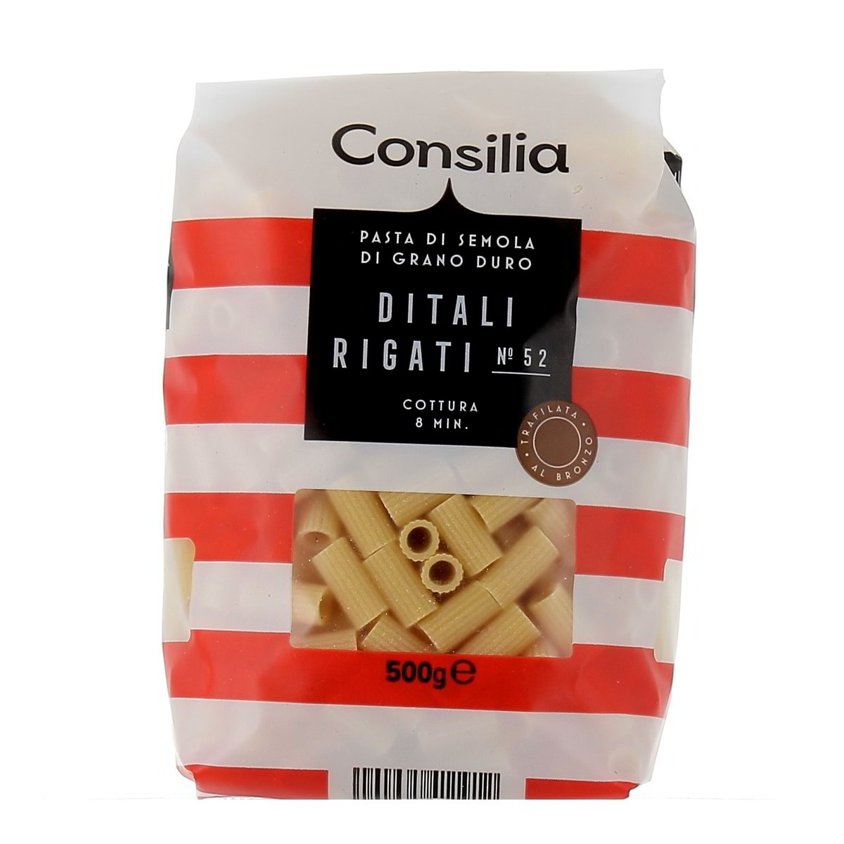 Consilia Ditali Rigati Trafilati Al Bronzo N.52 500 g