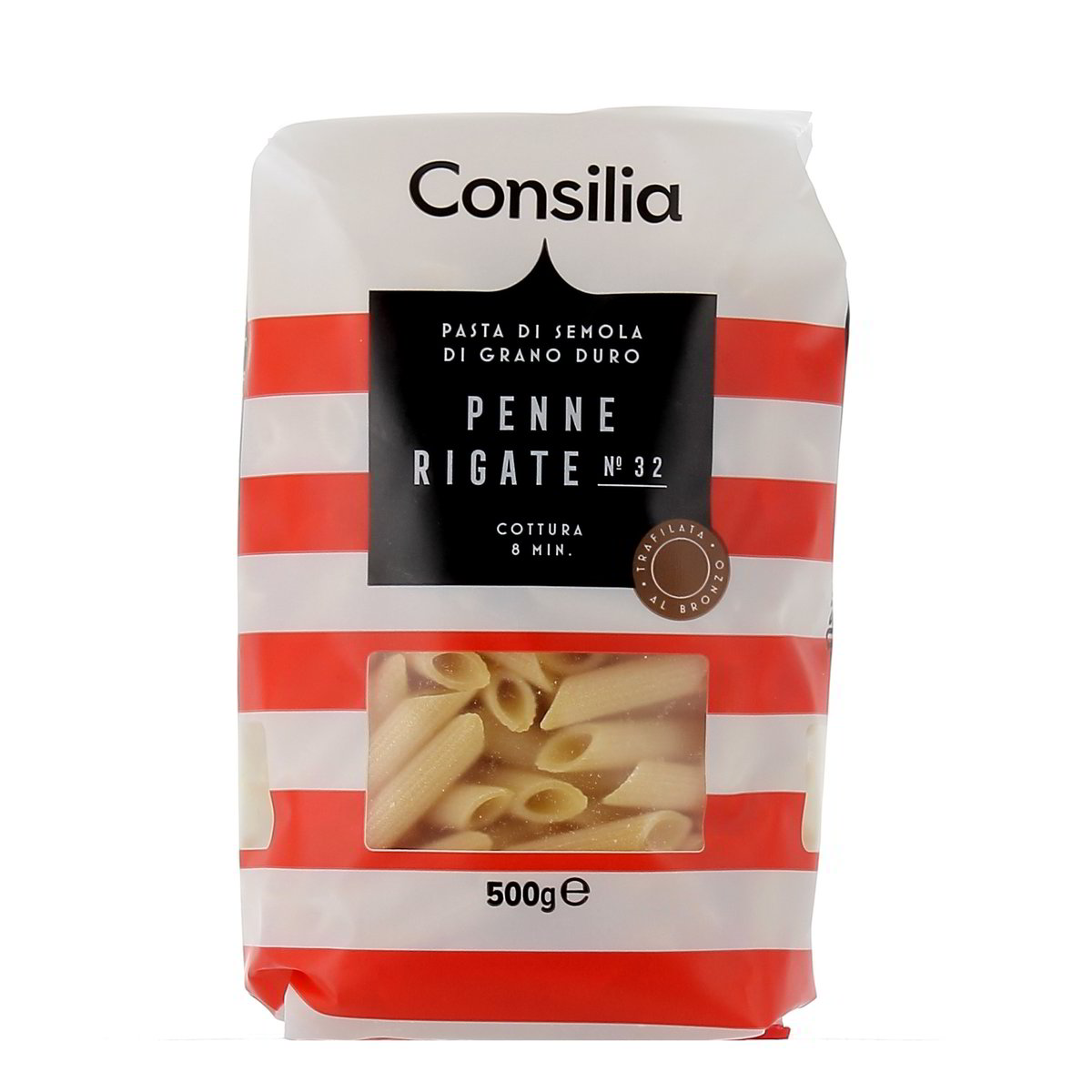 Consilia Penne Rigate Trafilate Al Bronzo N.32 500 g
