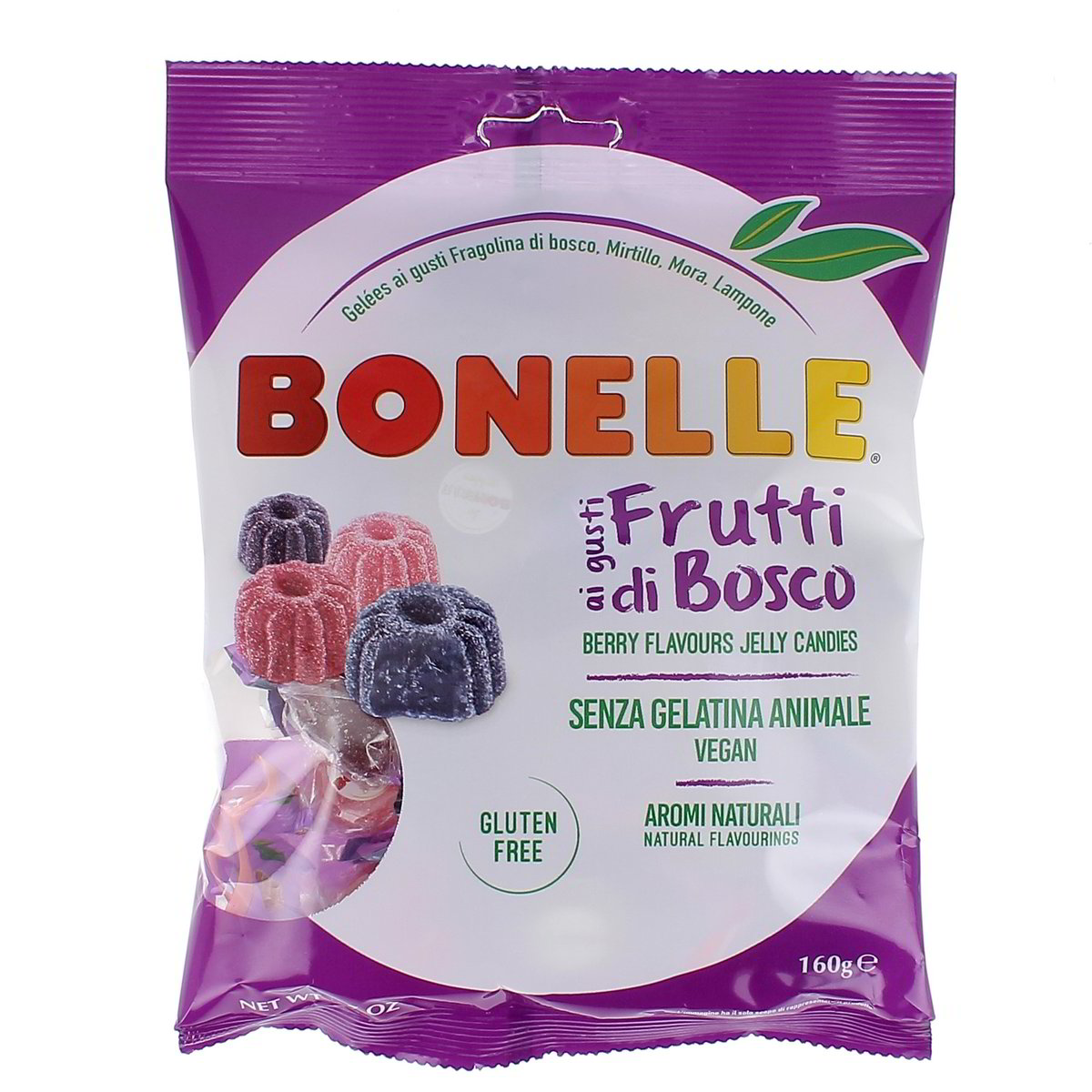 Bonelle Caramelle Ai Gusti Frutti Di Bosco 160 g